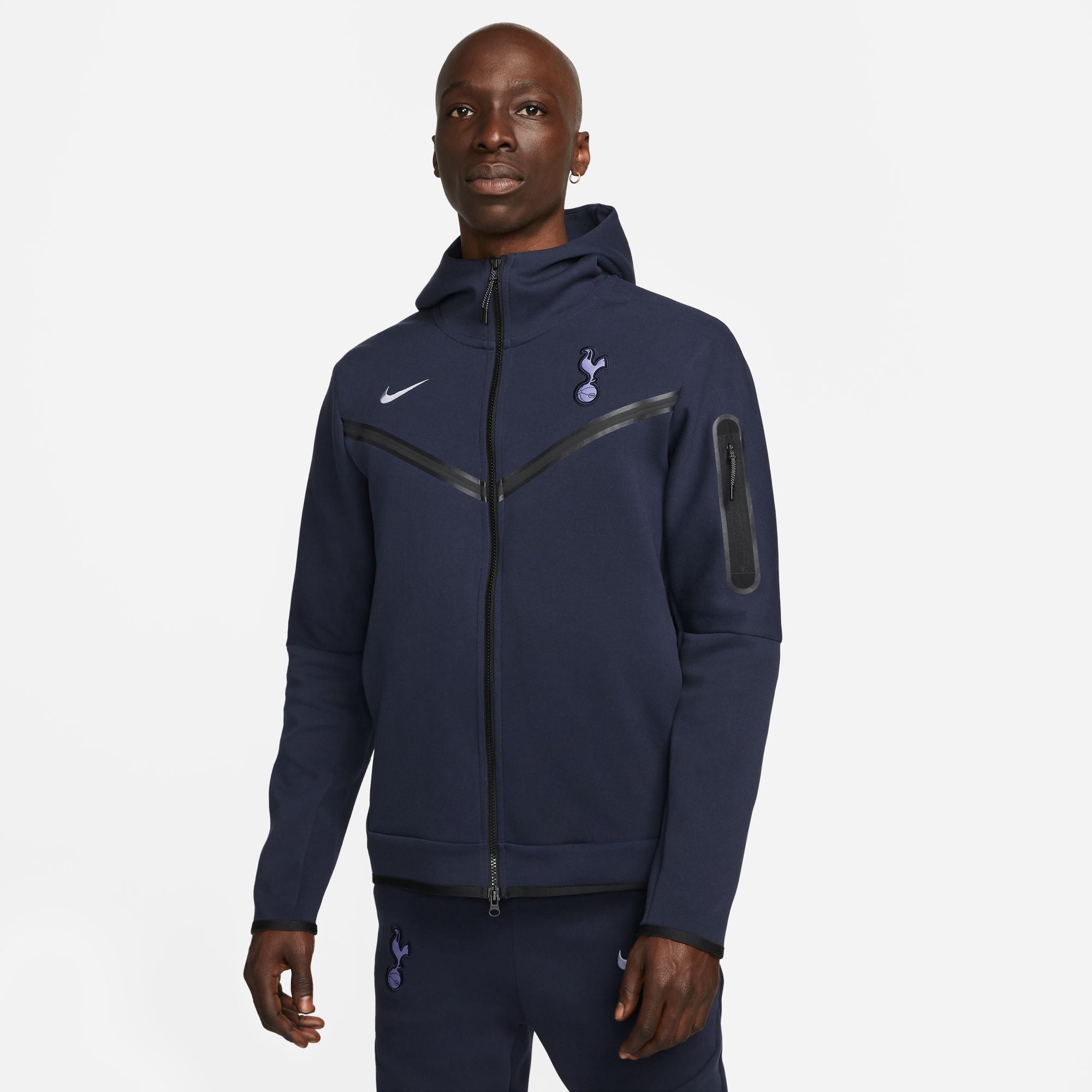 Nike Tottenham Hotspur Tech Fleece Windrunner Men's Full-Zip Hoodie ...