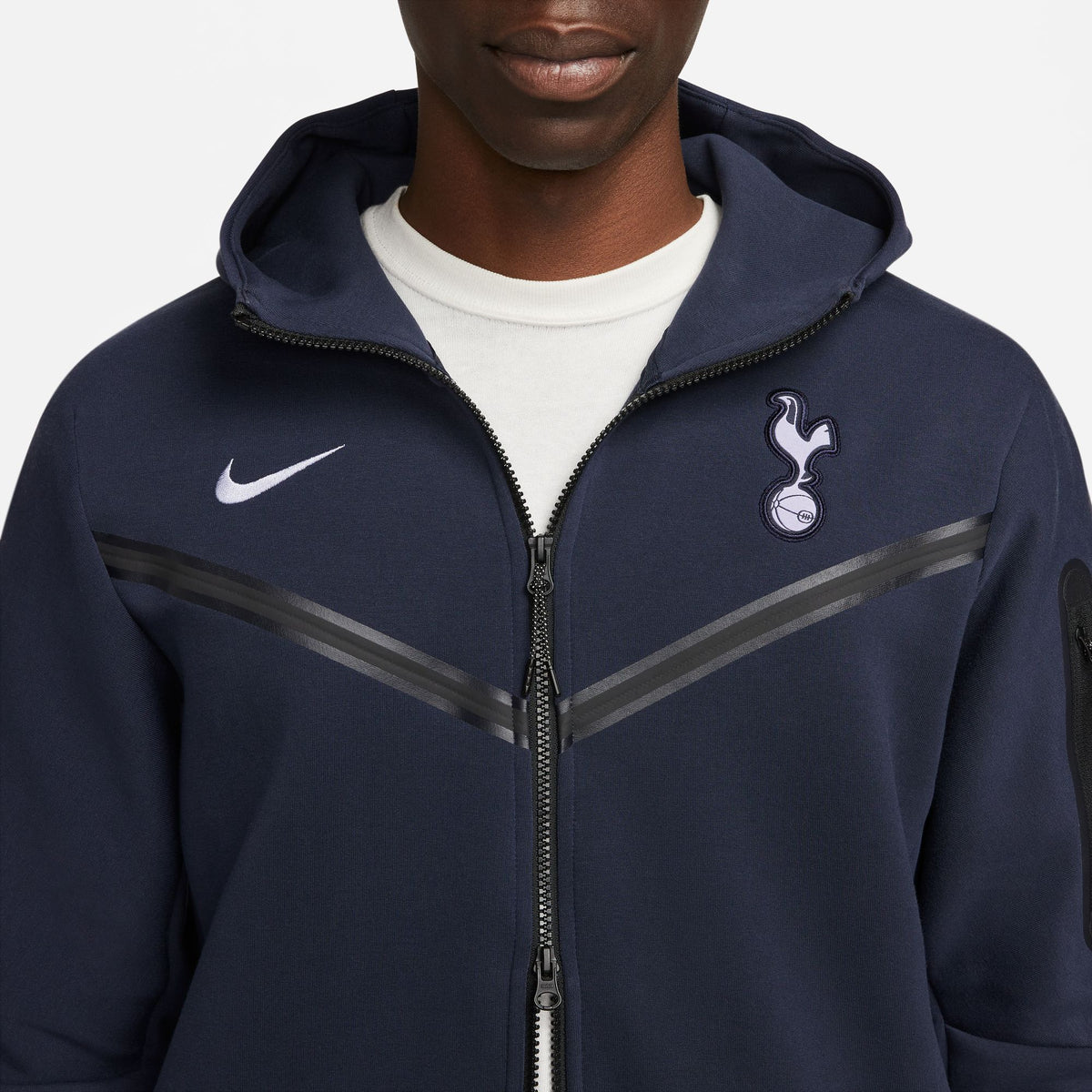 Nike Tottenham Hotspur Tech Fleece Windrunner Men's Full-Zip Hoodie ...