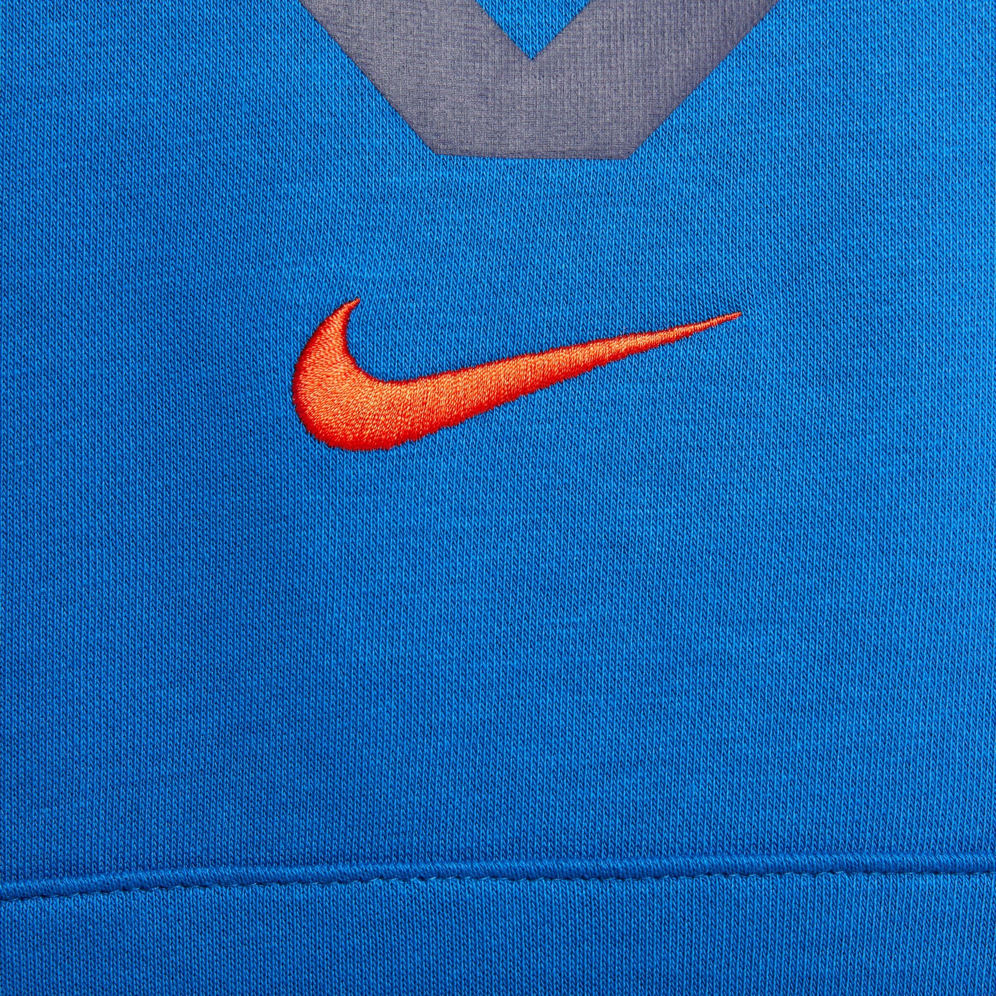 Nike Club America Club Fleece Men's French Terry Pullover Hoodie - DV4961-410-NIKE by Nike | Available at Niky's Sports