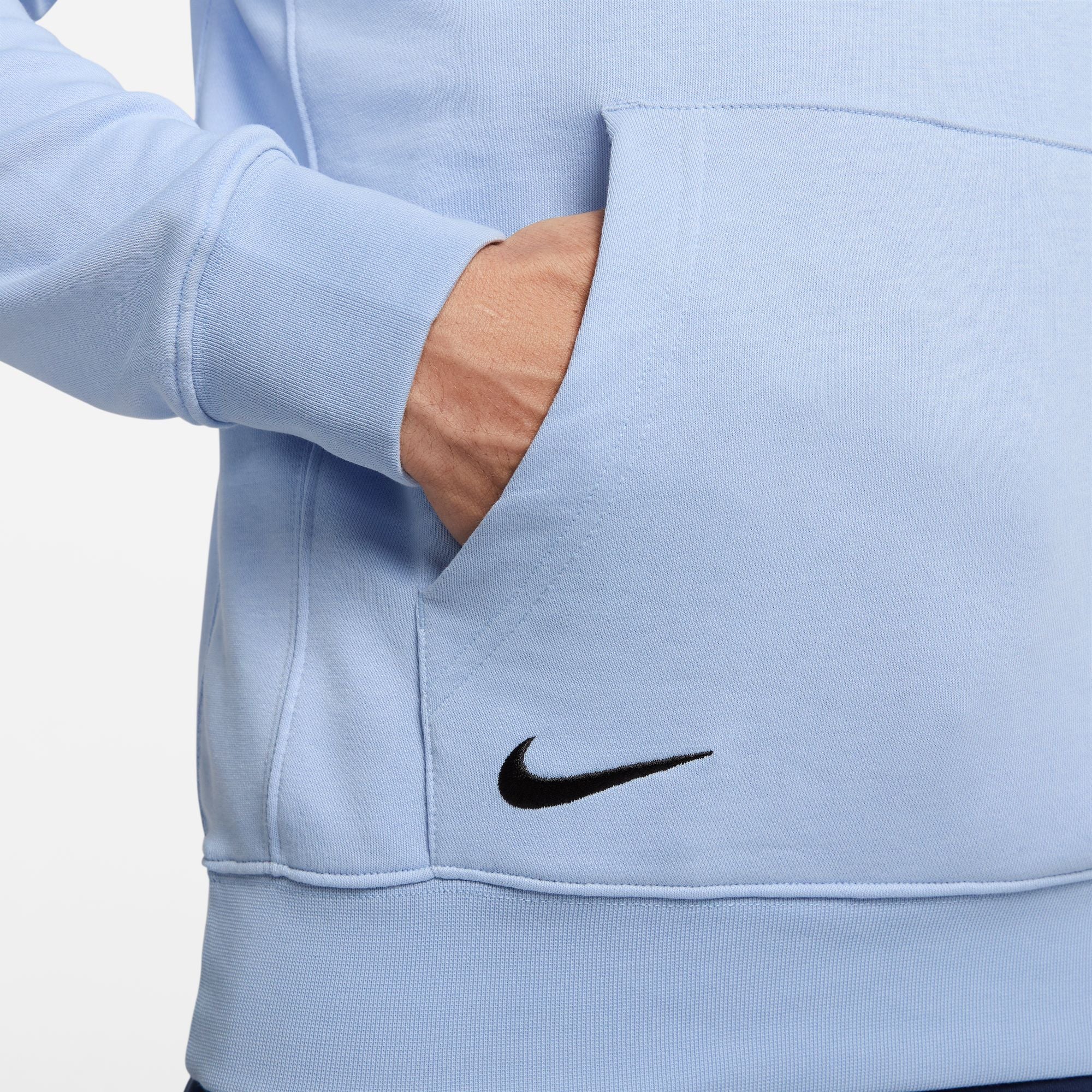 Nike Inter Milan Club Fleece Men's French Terry Pullover Hoodie - DV4962-548-NIKE by Nike | Available at Niky's Sports