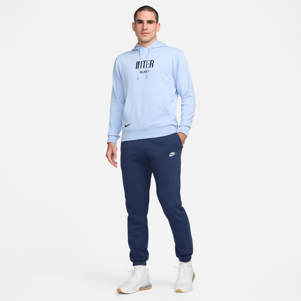 Nike Inter Milan Club Fleece Men's French Terry Pullover Hoodie - DV4962-548-NIKE by Nike | Available at Niky's Sports