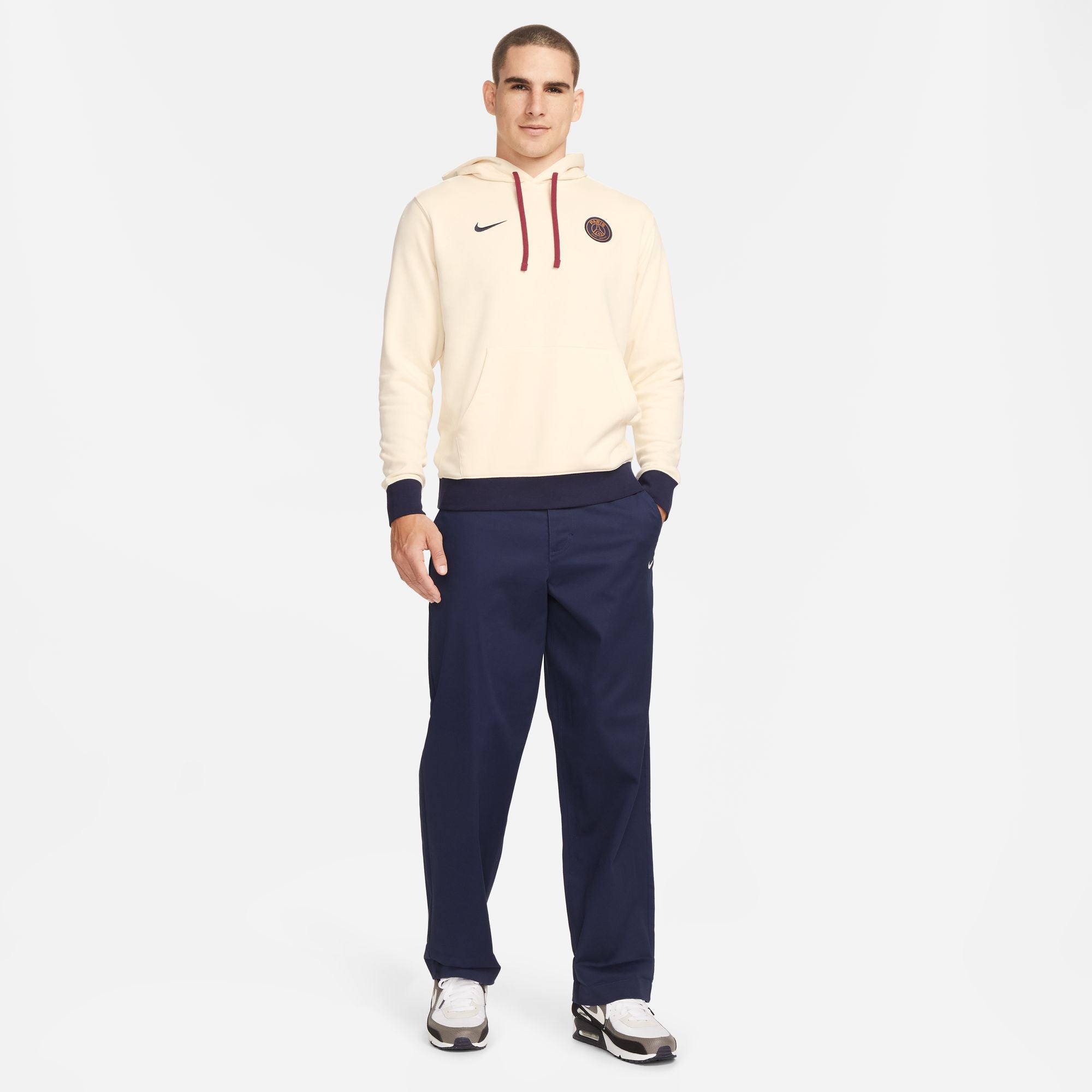 Nike Paris Saint-Germain Club Fleece Men's Soccer Hoodie