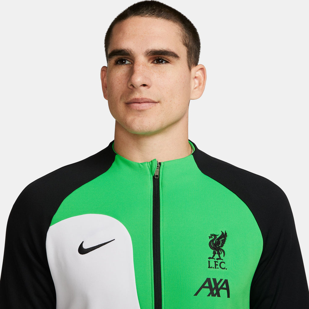 Nike Liverpool FC Academy Pro Men's Full-Zip Knit Soccer Jacket - DV5050-100-NIKE by Nike | Available at Niky's Sports