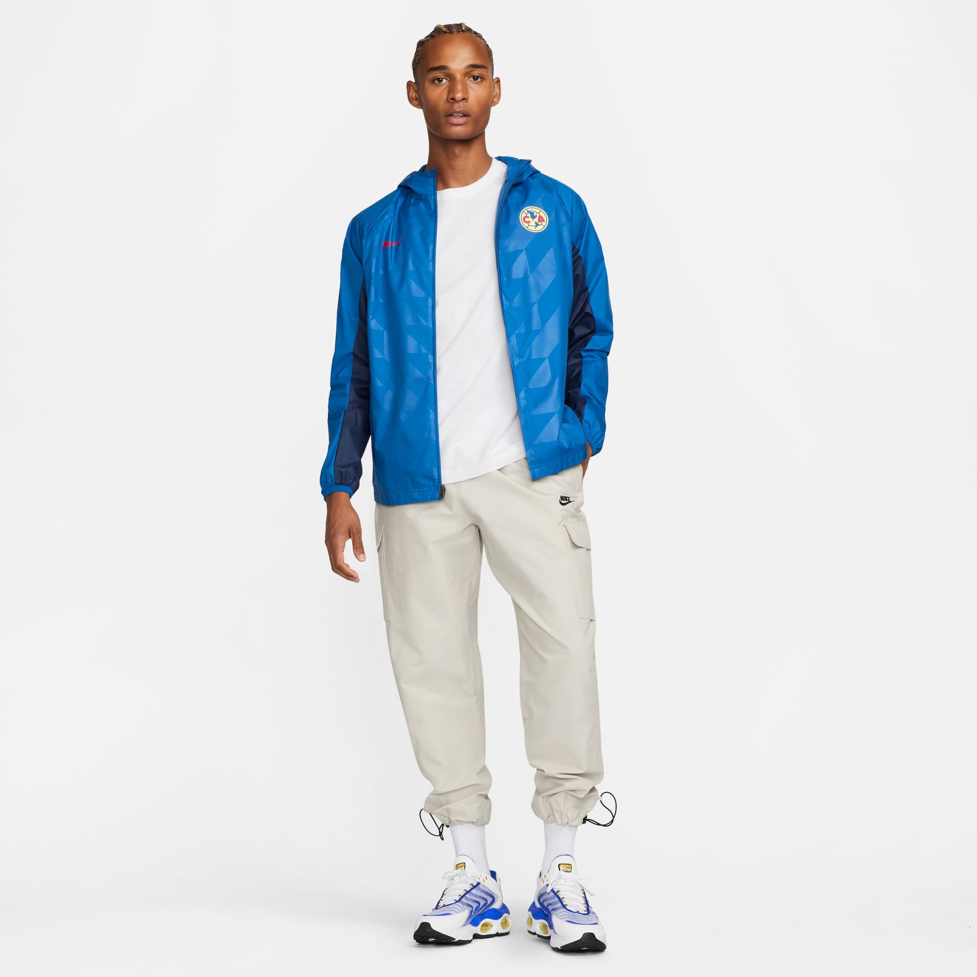 Nike アスレチックジャケット C.B.A. Nike NSW Oversized Woven Womens Jacket Red Black HJ0176-657 – Shoe