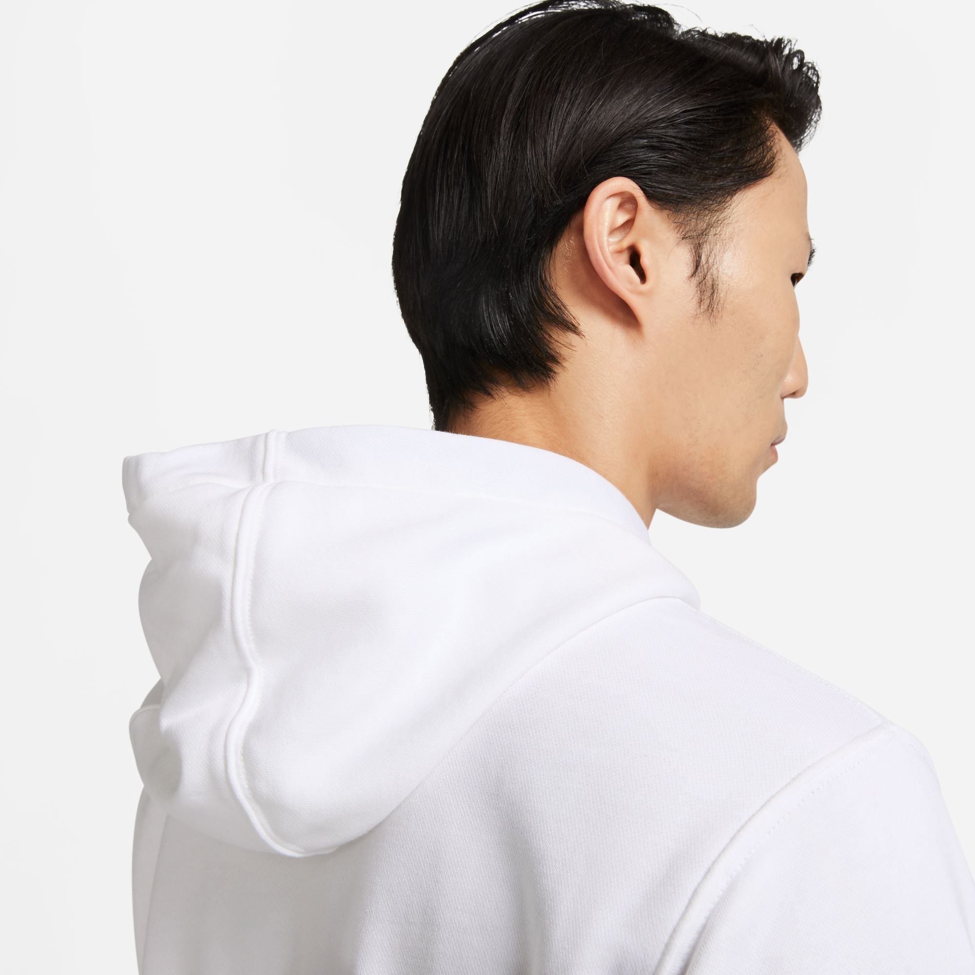 Nike FC Barcelona Club Fleece Men's French Terry Pullover Hoodie - DV5563-100-NIKE by Nike | Available at Niky's Sports