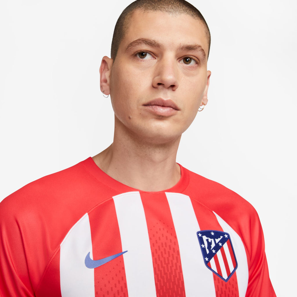Nike Atletico Madrid 2023/24 Stadium Home Men's Dri-FIT Soccer Jersey - DX2680-613-NIKE by Nike | Available at Niky's Sports