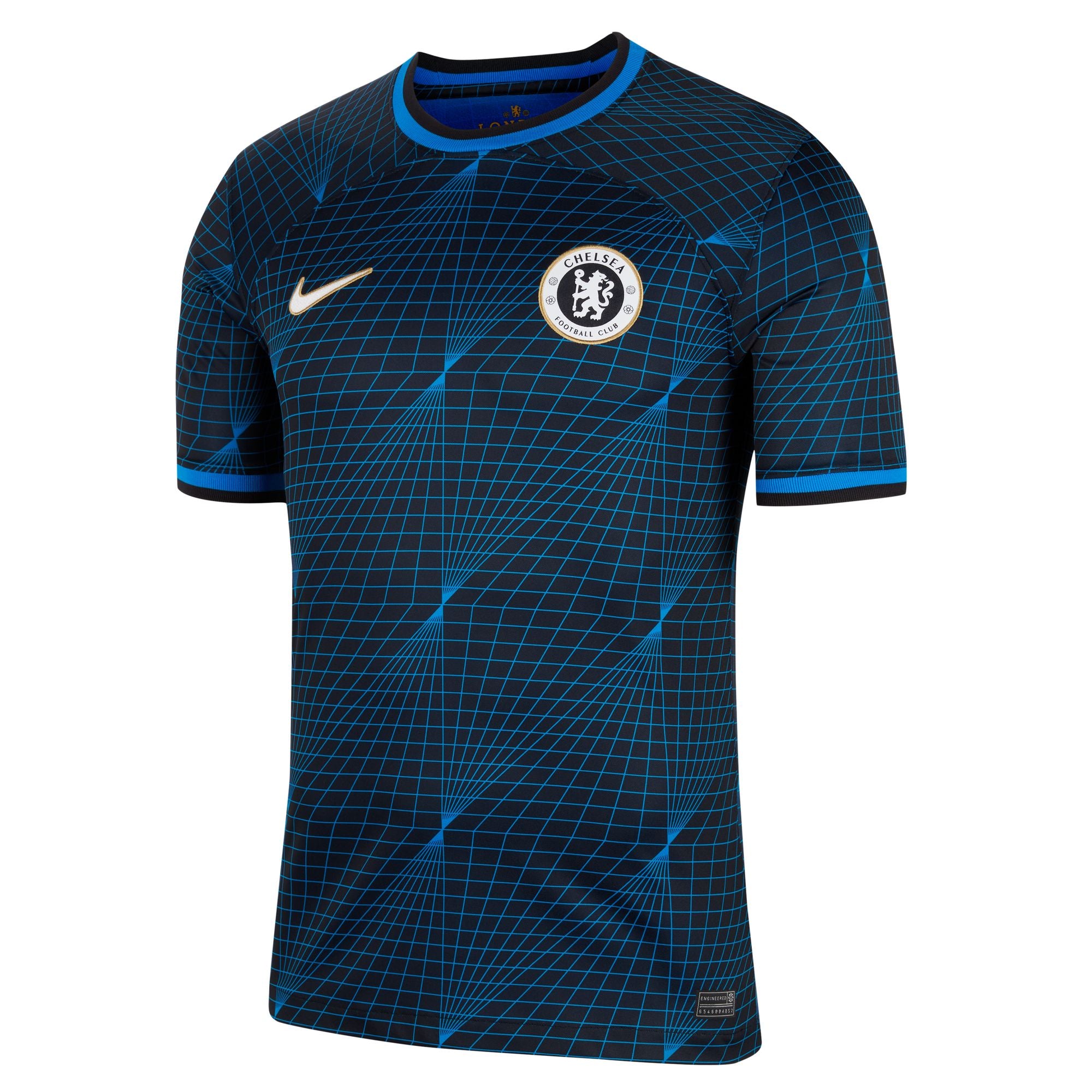 Chelsea FC Nike DRI-FIT ユニフォーム 23-24 Nike Womens Chelsea FC 23/24 Dri-Fit Stadium Third SS Shirt - Mint