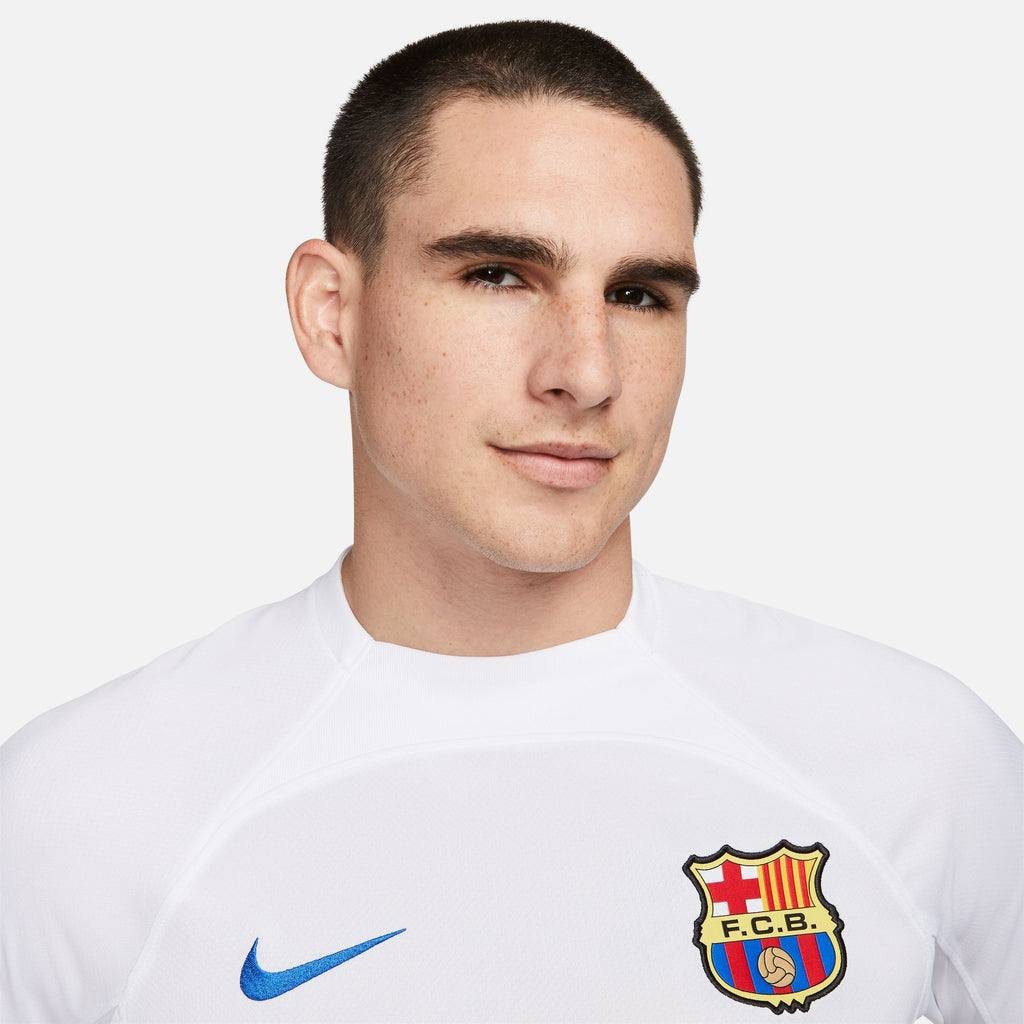 Nike FC Barcelona Away Soccer Jersey 23/24 - DX2686-101-NIKE by Nike | Available at Niky's Sports