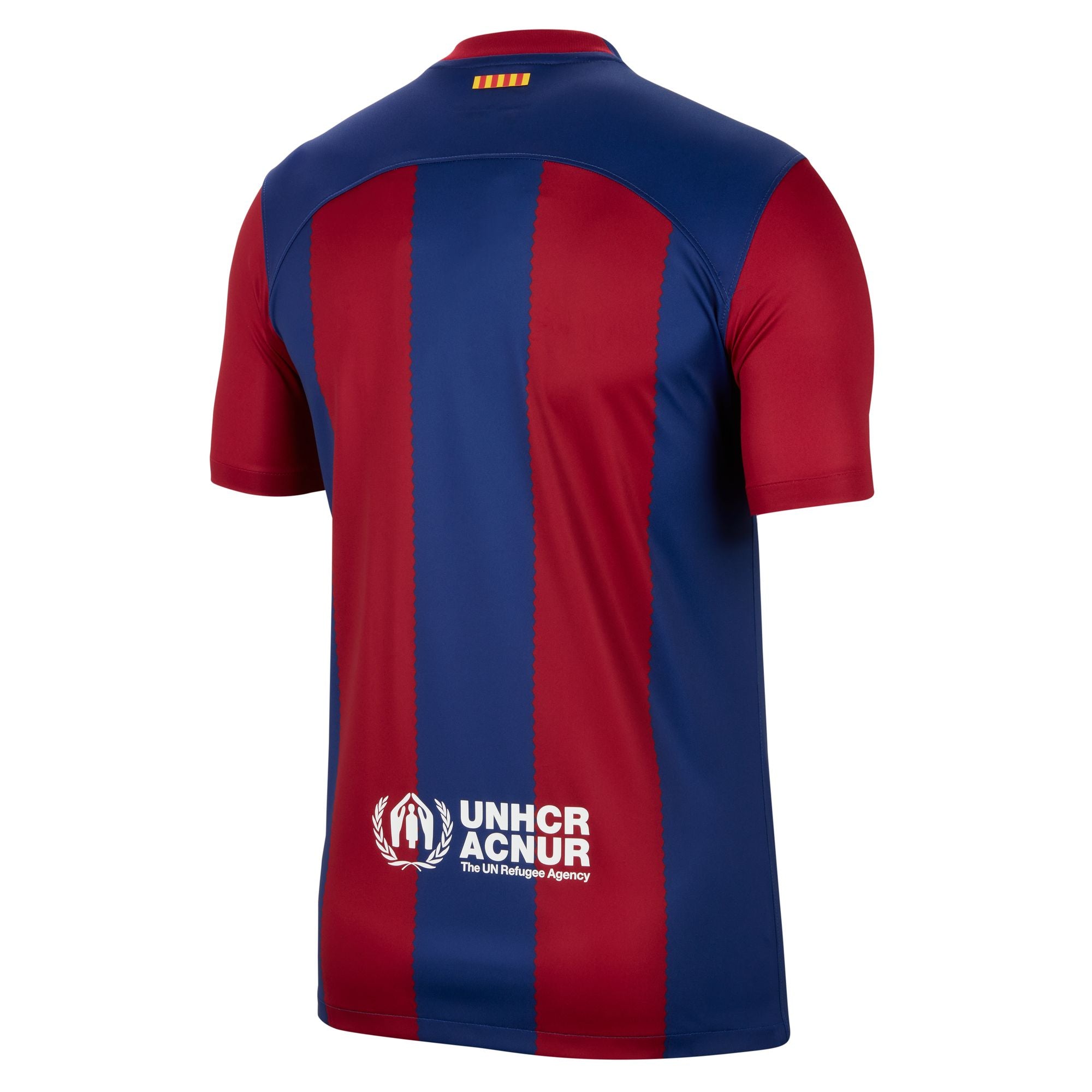Nike FC Barcelona 2023/24 Stadium Home Men's Dri-FIT Soccer Jersey - DX2687-456-NIKE by Nike | Available at Niky's Sports