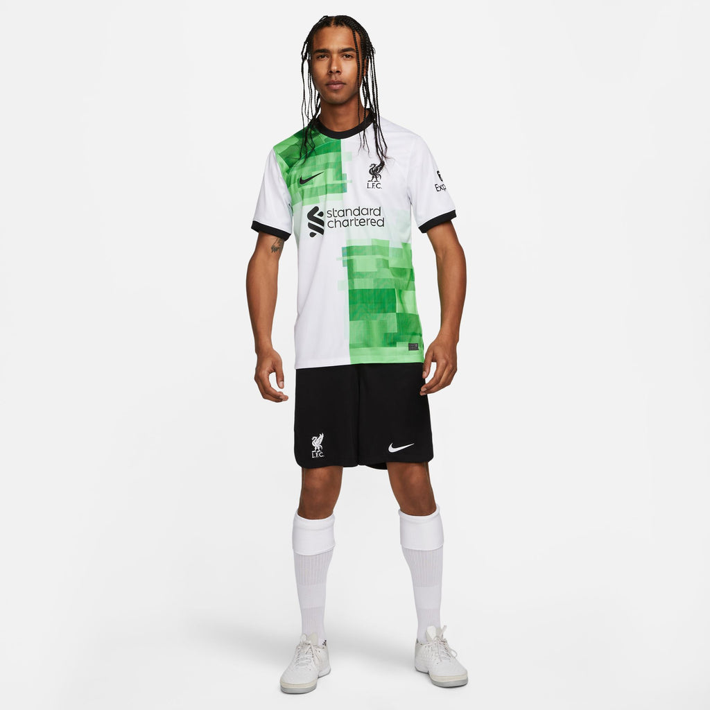Nike Liverpool FC 2023/24 Stadium Away Men's Dri-FIT Soccer Jersey - DX2690-101-NIKE by Nike | Available at Niky's Sports
