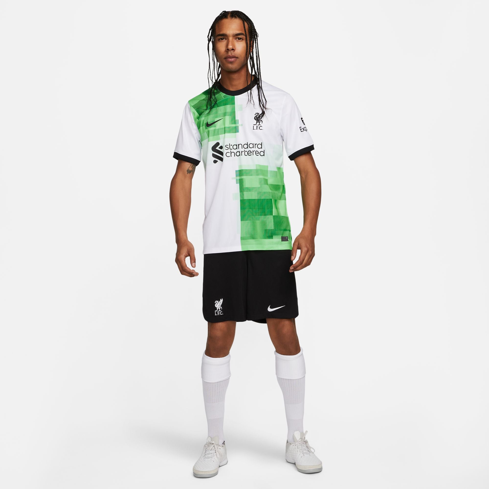 Nike Liverpool FC 2023/24 Stadium Away Men's Dri-FIT Soccer Jersey - DX2690-101-NIKE by Nike | Available at Niky's Sports