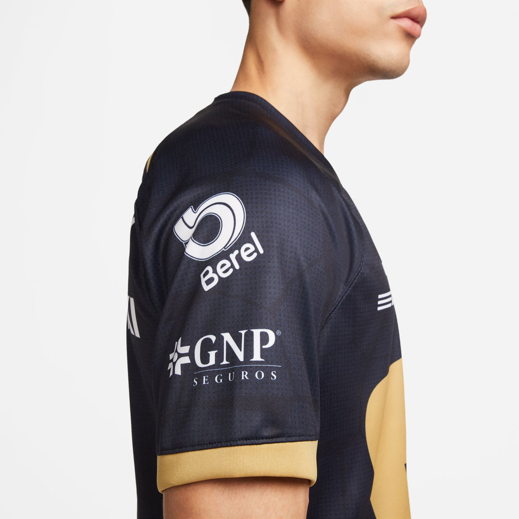 Nike Pumas UNAM 2023/24 Stadium Away Men's Dri-FIT Soccer Jersey - DX2695-452-NIKE by Nike | Available at Niky's Sports