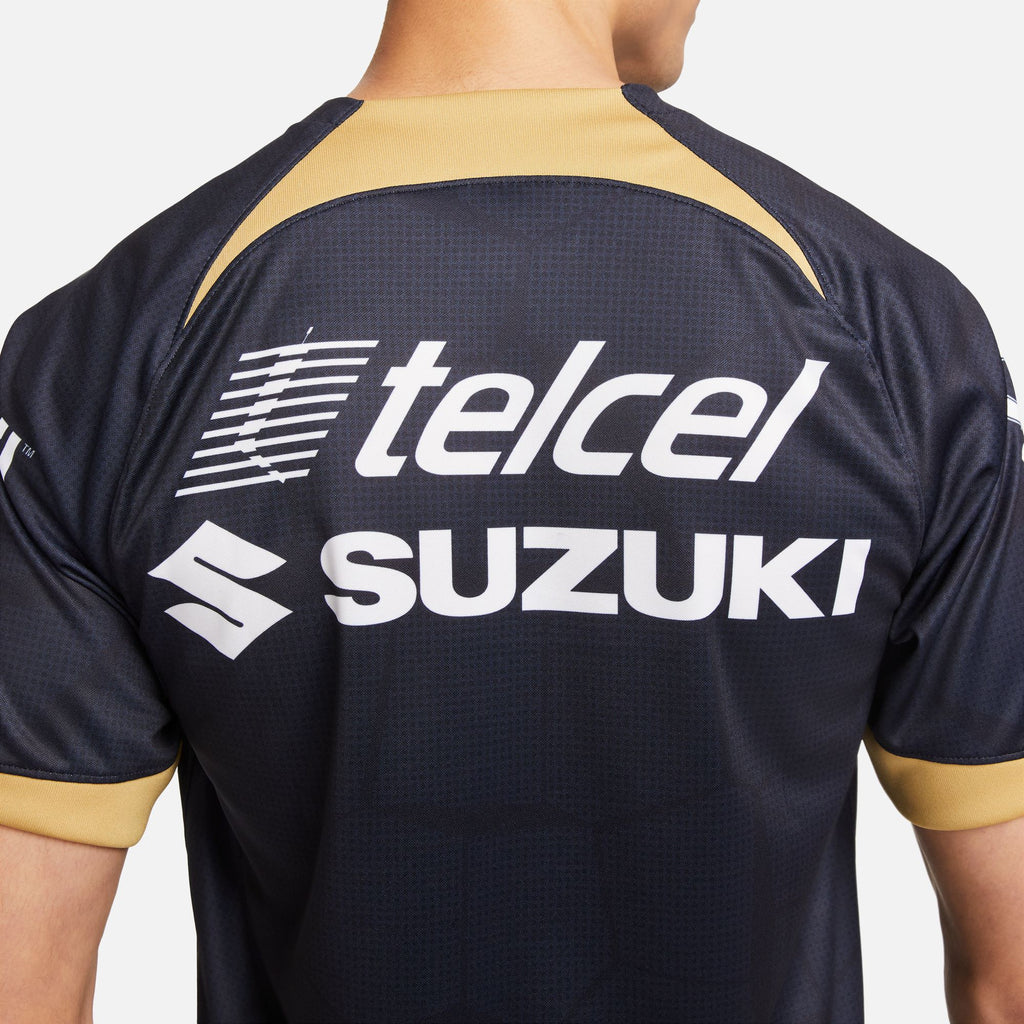 Nike Pumas UNAM 2023/24 Stadium Away Men's Dri-FIT Soccer Jersey - DX2695-452-NIKE by Nike | Available at Niky's Sports