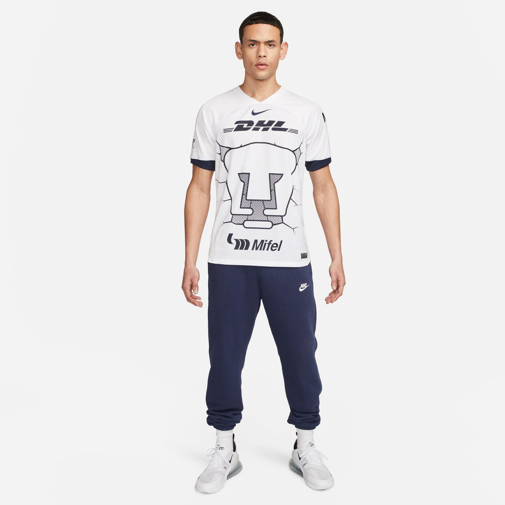 Nike Pumas UNAM 2023/24 Stadium Home Men's Dri-FIT Soccer Jersey - DX2696-101-NIKE by Nike | Available at Niky's Sports