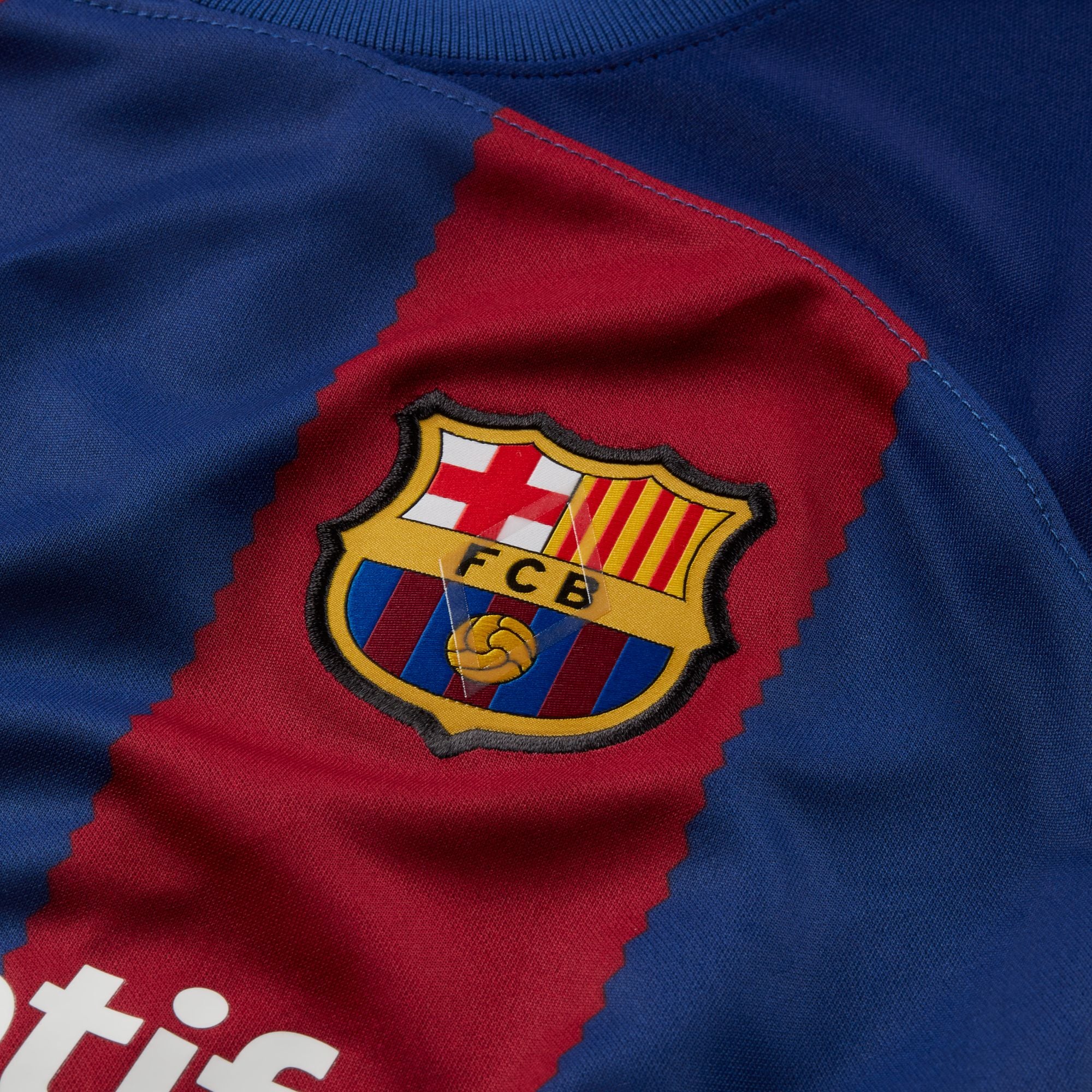 Nike FC Barcelona 2023/24 Stadium Home Women's Dri-FIT Soccer Jersey
