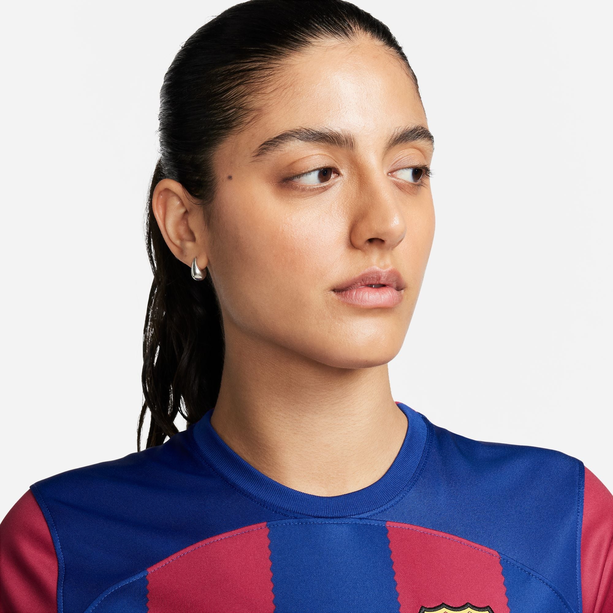 Nike FC Barcelona 2023/24 Stadium Home Women's Dri-FIT Soccer Jersey