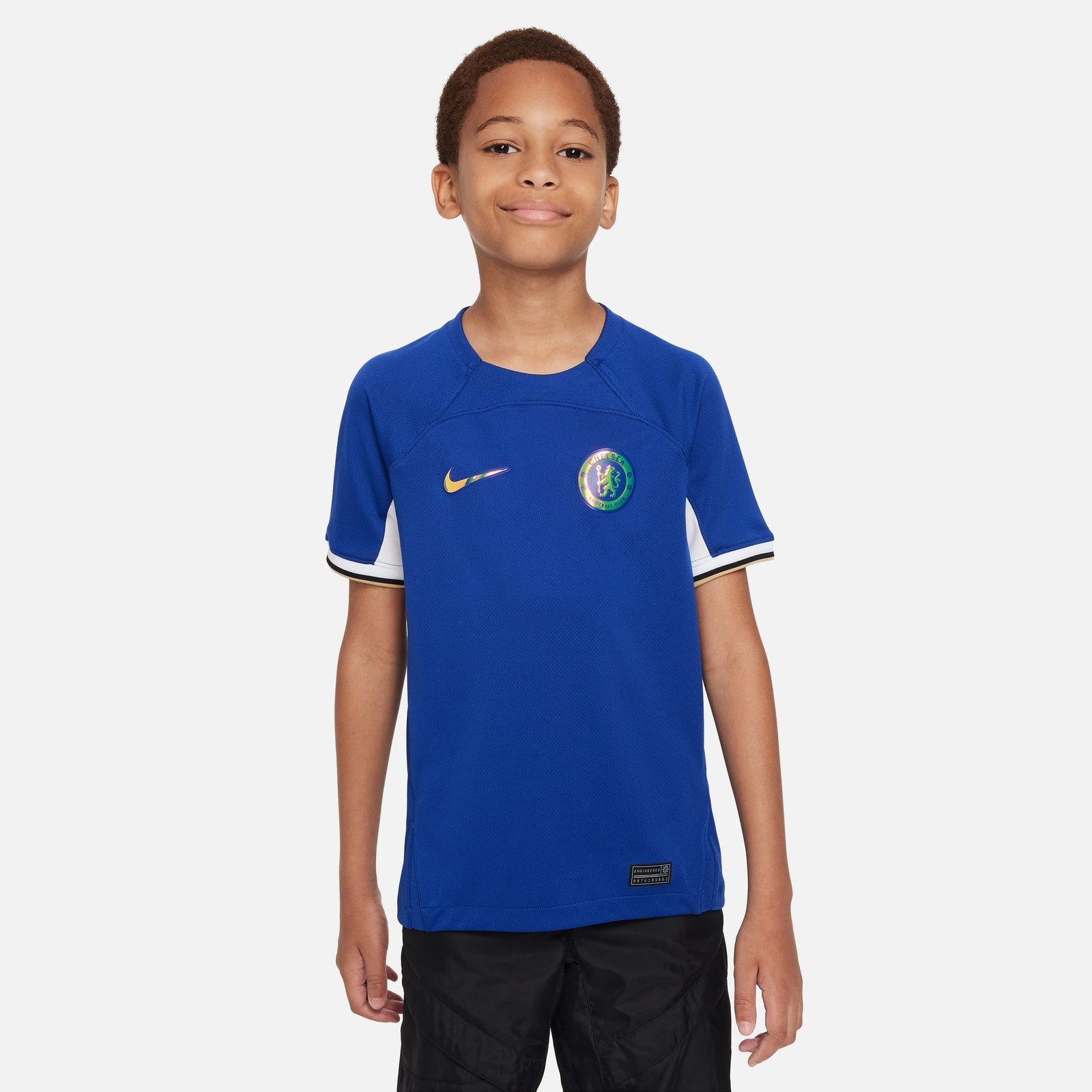 Nike Chelsea FC 2023/24 Stadium Home Big Kids' Dri-FIT