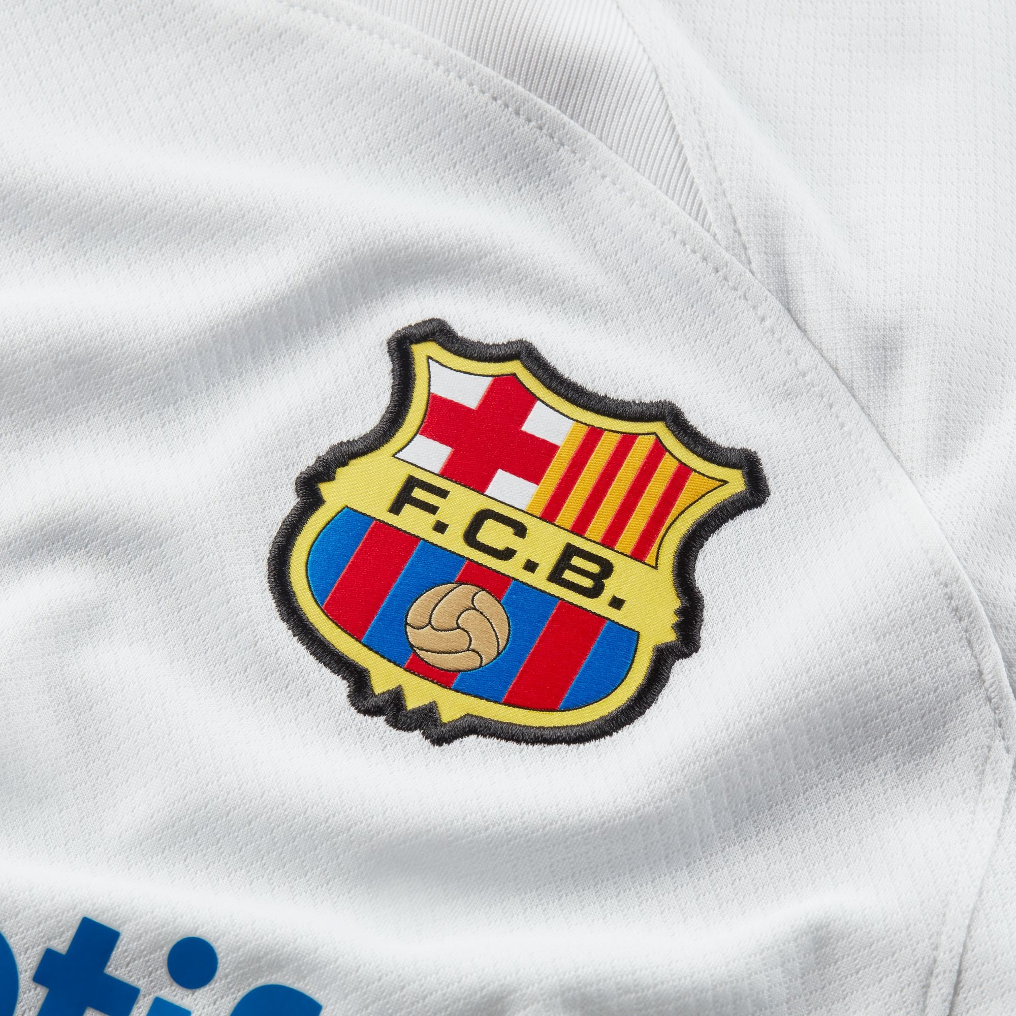 Nike FC Barcelona 2023/24 Stadium Away Big Kids' Dri-FIT Soccer Jersey - DX2760-101-NIKE by Nike | Available at Niky's Sports