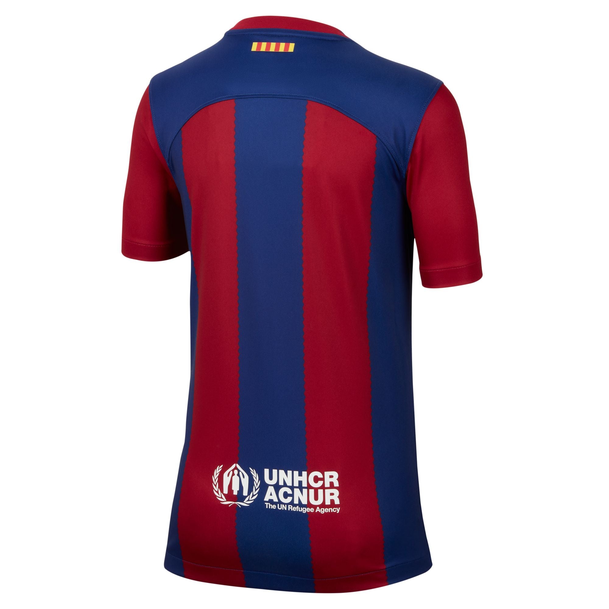 Nike FC Barcelona 2023/24 Stadium Home Big Kids' Dri-FIT Soccer Jersey