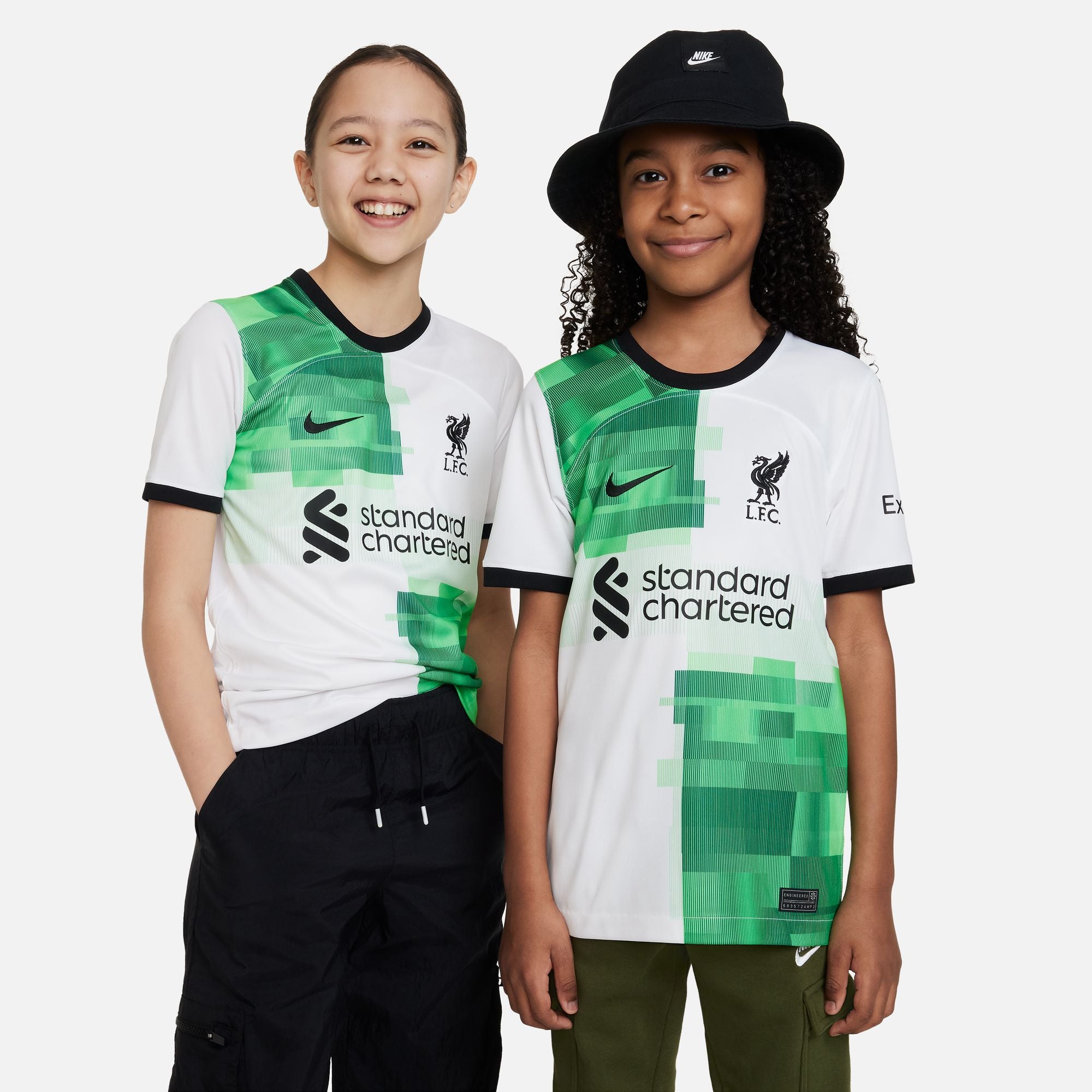 Nike Liverpool FC 2023/24 Stadium Away Big Kids' Dri-FIT Soccer Jersey