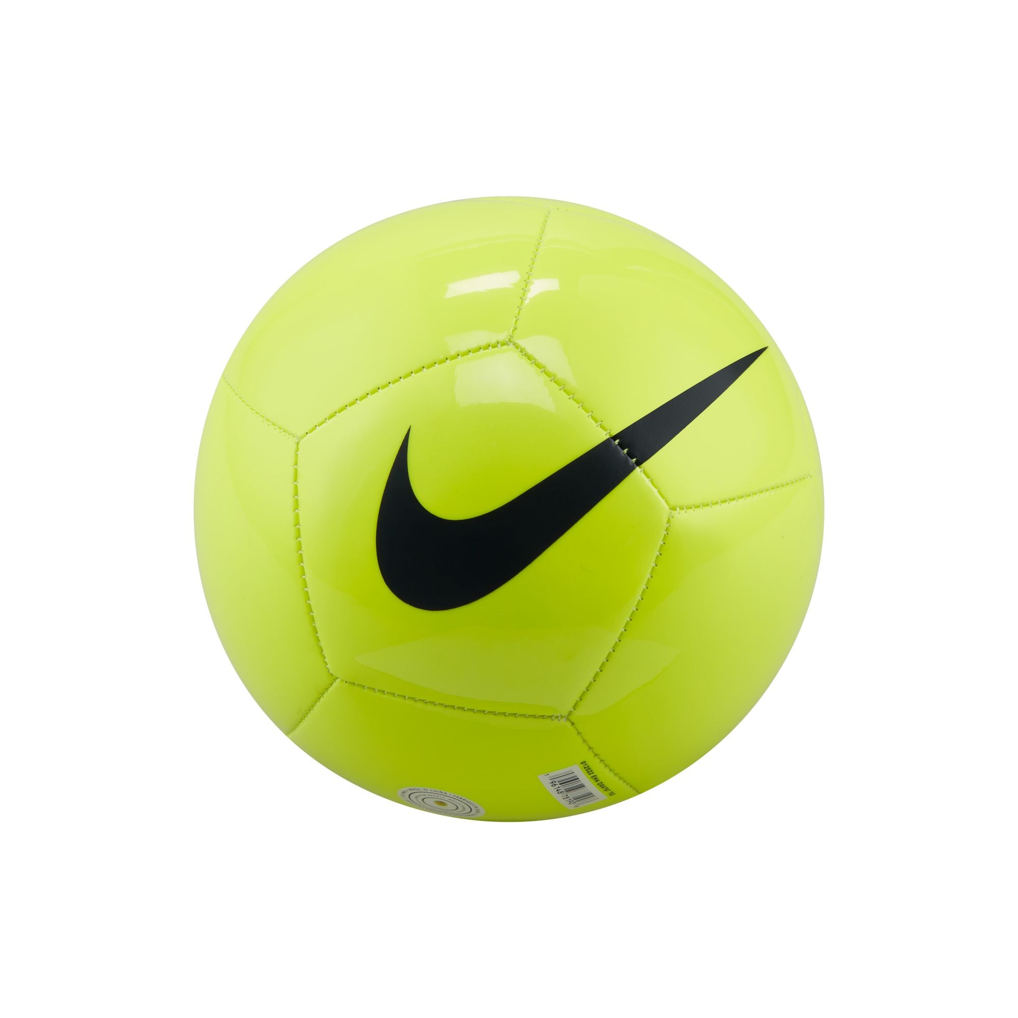 Nike Pitch Skills Mini Soccer Ball Volt - DX4797-702-NIKE by Nike | Available at Niky's Sports