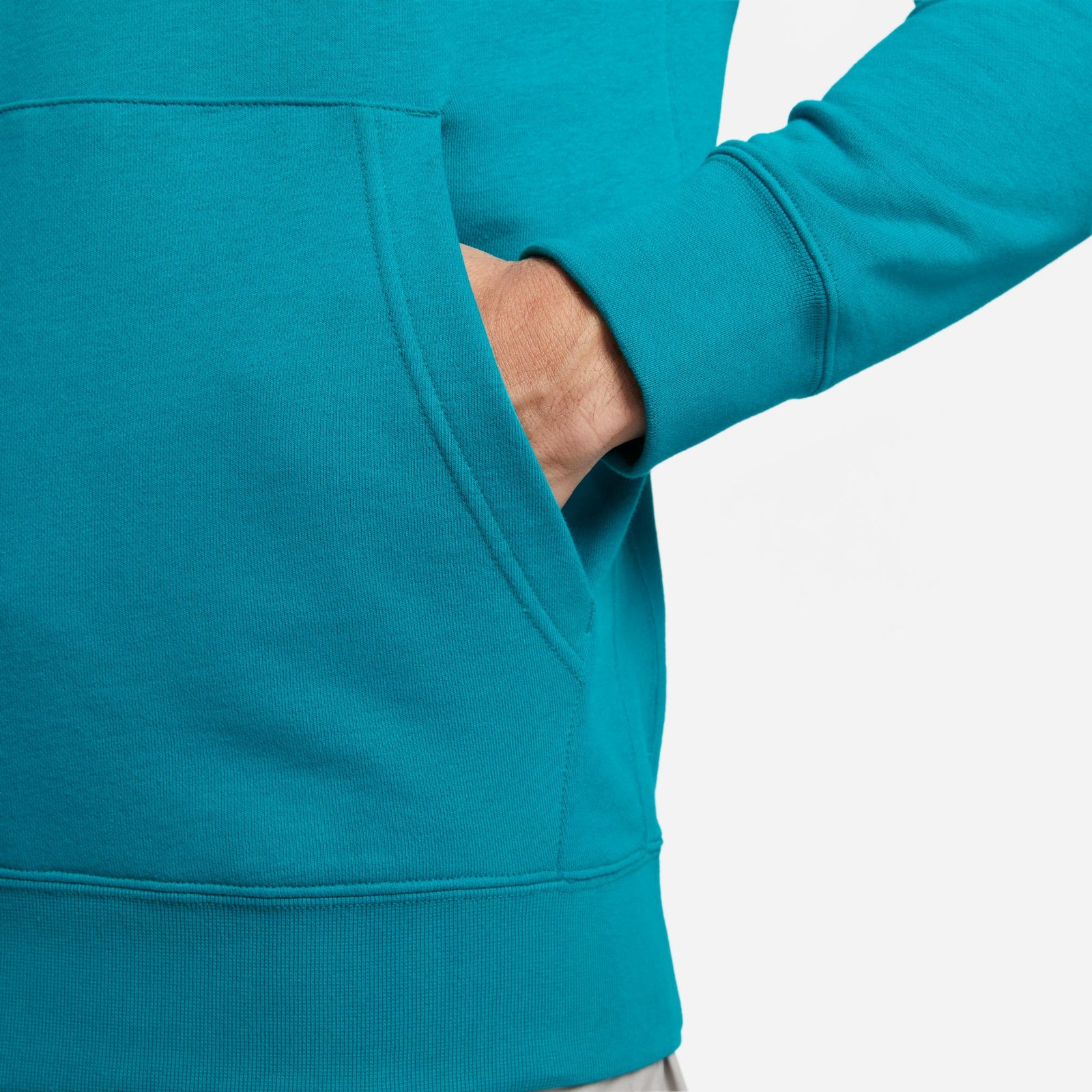 Nike FC Barcelona Club Third Men's Soccer French Terry Pullover Hoodie - DX8643-300-NIKE by Nike | Available at Niky's Sports