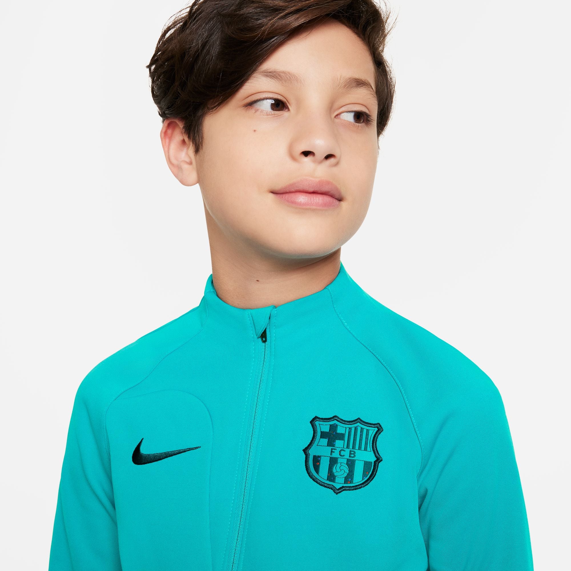 Nike FC Barcelona Academy Pro Third Big Kids' Soccer Knit Jacket