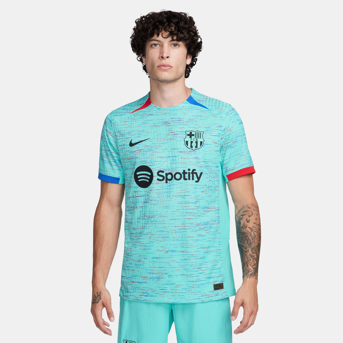 Nike FC Barcelona 23/24 Match Third Men&#39;s Dri-FIT ADV Soccer Jersey - DX9756-487-NIKE by Nike | Available at Niky&#39;s Sports