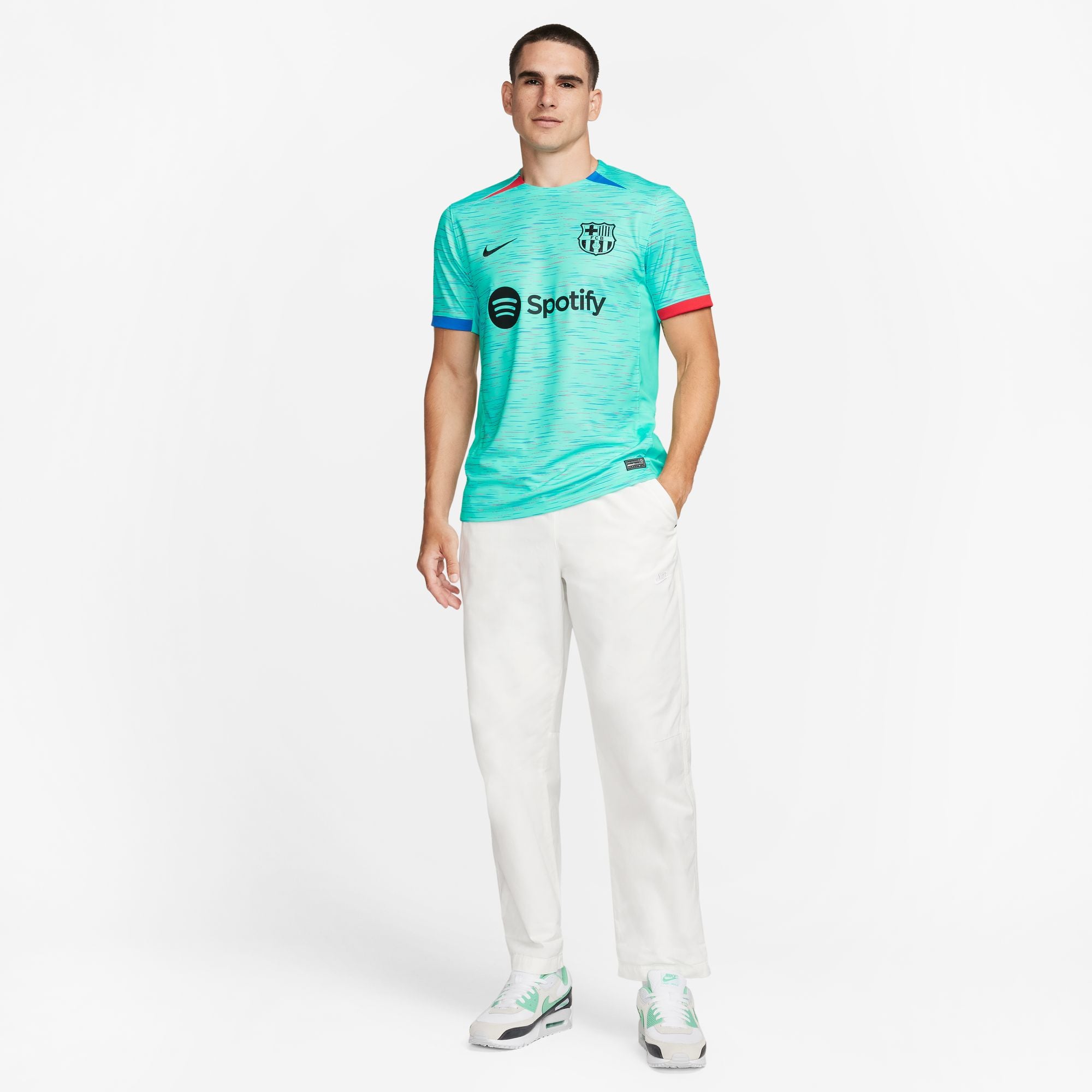 Nike FC Barcelona 3rd Jersey 23/24 - DX9820-487-NIKE by Nike | Available at Niky's Sports