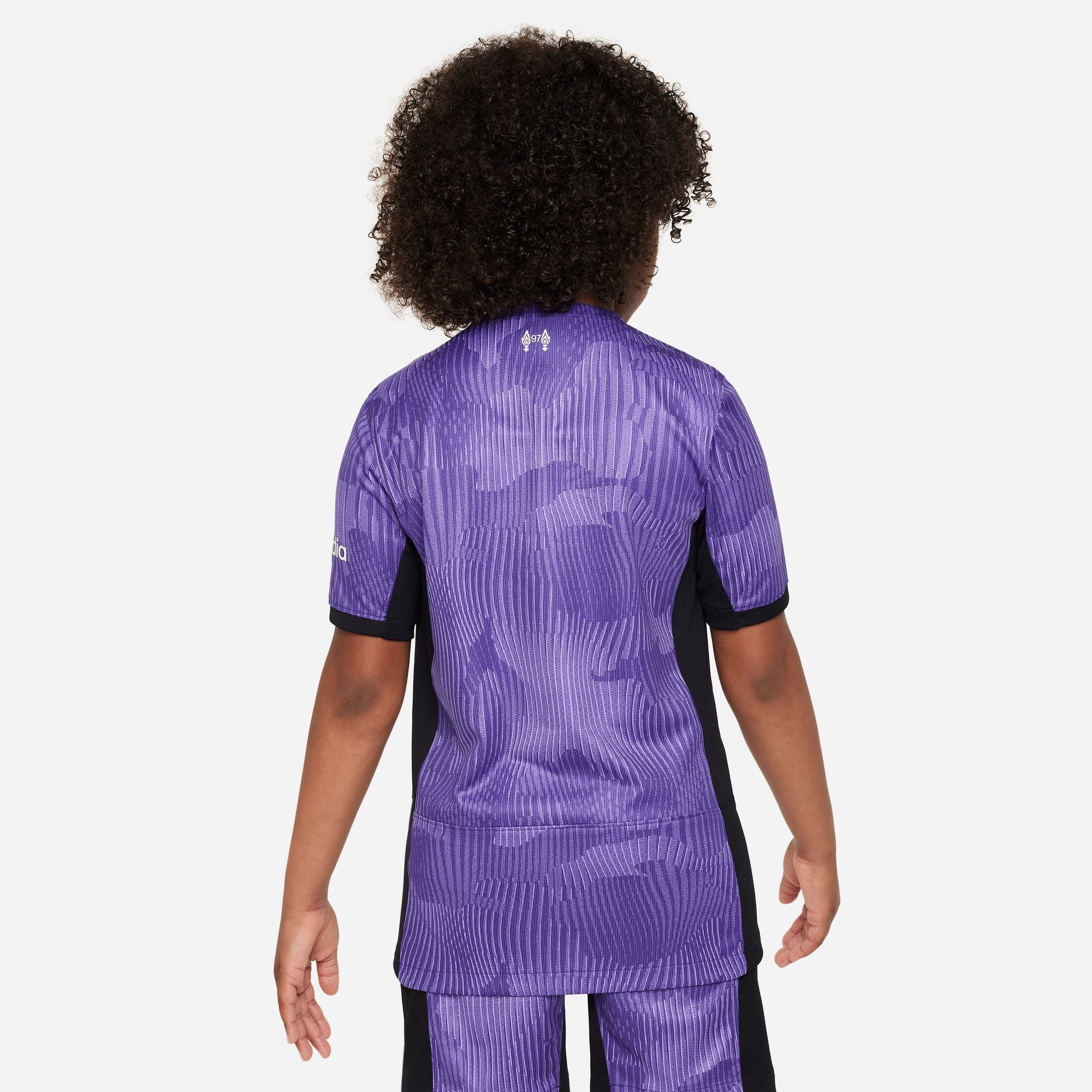 Nike Liverpool FC 2023/24 Stadium Third Big Kids' Dri-FIT Soccer Jersey - DX9851-568-NIKE by Nike | Available at Niky's Sports
