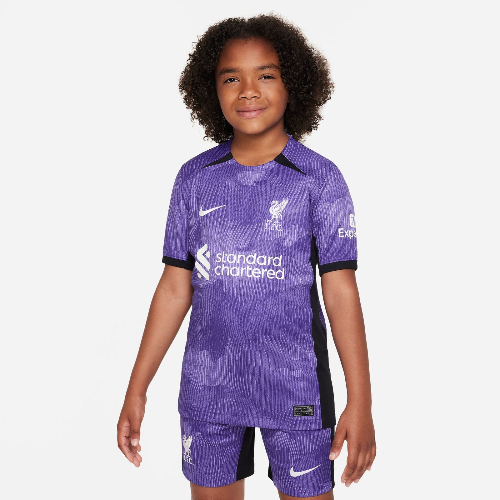 Nike Liverpool FC 2023/24 Stadium Third Big Kids' Dri-FIT