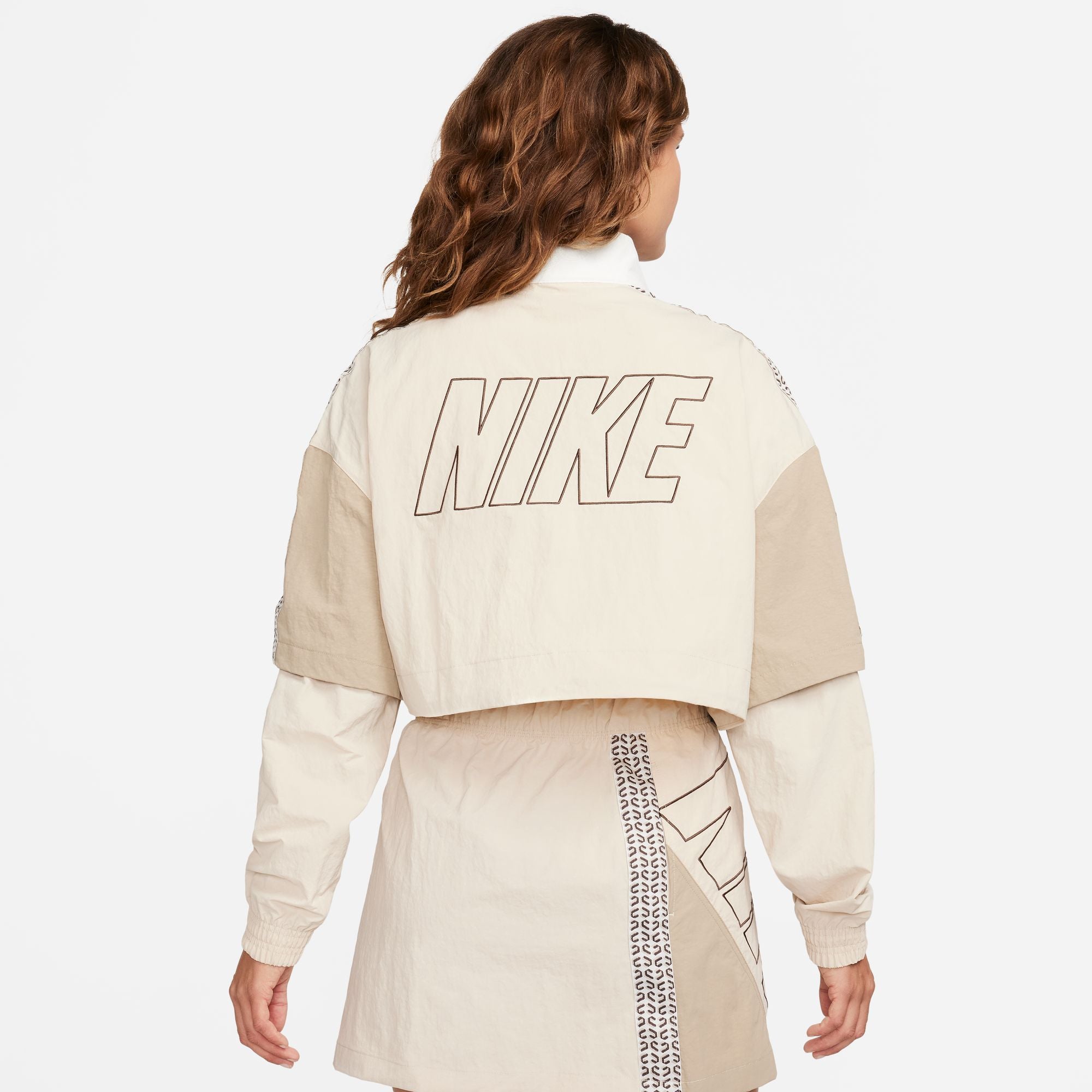 Nike Sportswear x Nike United Women's Oversized Woven Track Jacket - FB8372-126-NIKE by Nike | Available at Niky's Sports
