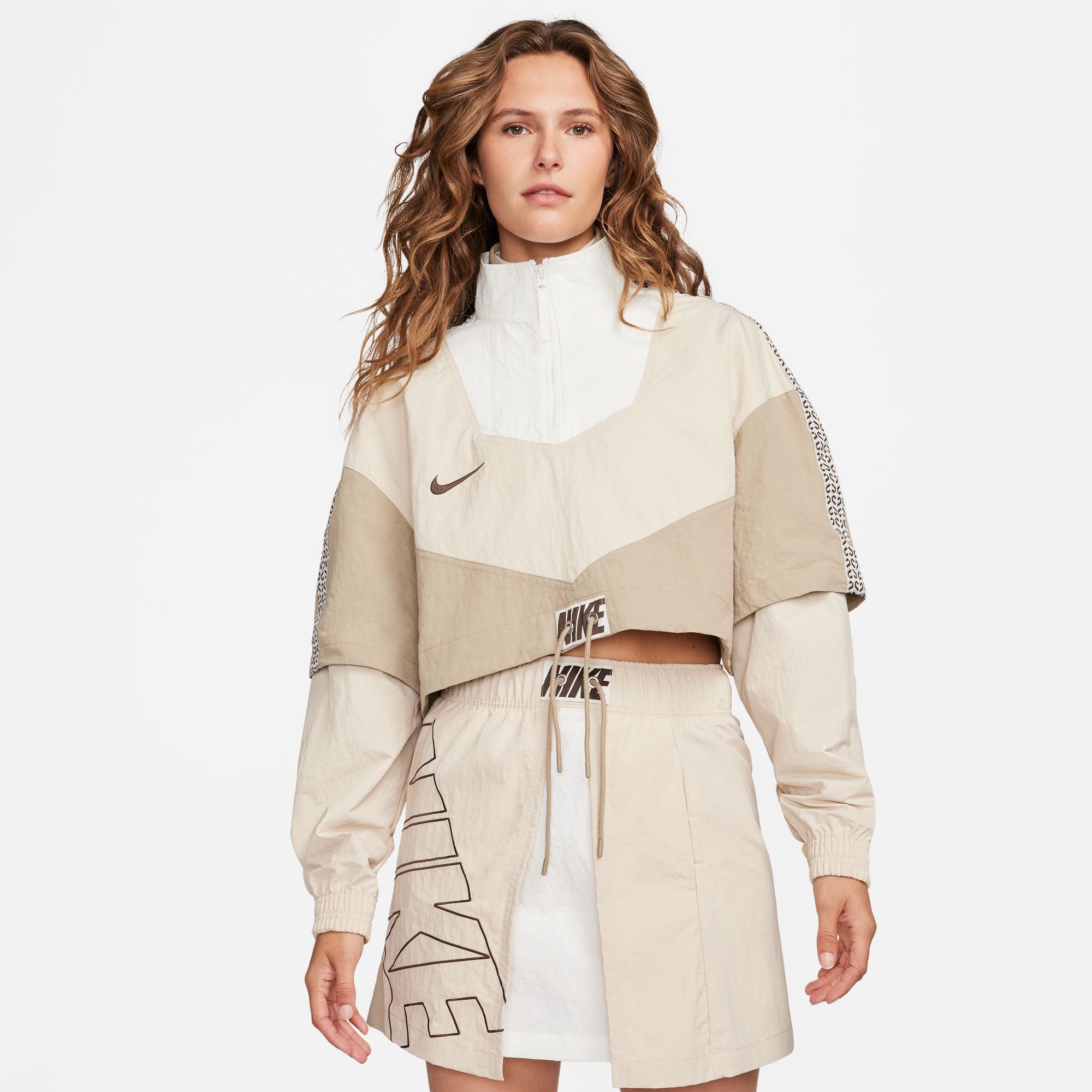 Nike Sportswear x Nike United Women's Oversized Woven Track Jacket - FB8372-126-NIKE by Nike | Available at Niky's Sports