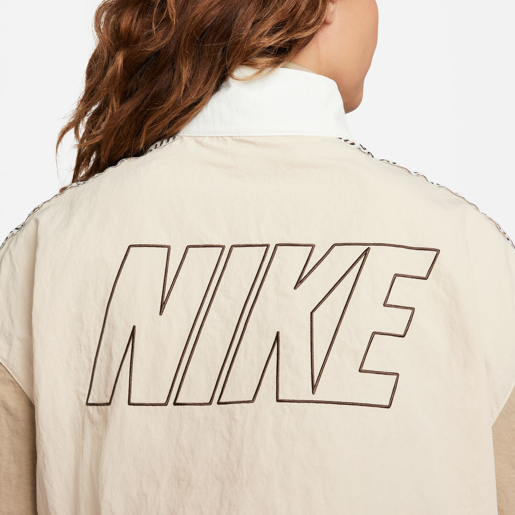 Nike Sportswear x Nike United Women's Oversized Woven Track Jacket - FB8372-126-NIKE by Nike | Available at Niky's Sports