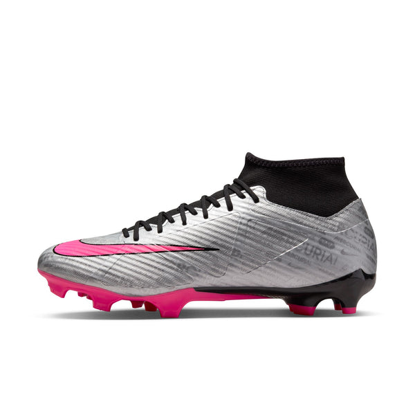 Nike mercurial superfly iv fg soccer cleats - pink and black Clearance
