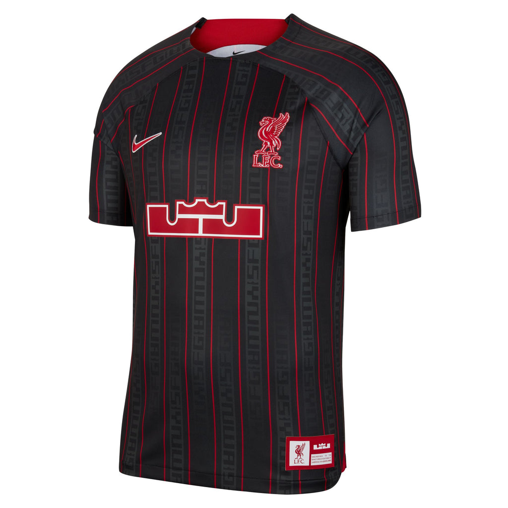 LeBron James LeBron x Liverpool FC Men's Nike Dri-FIT Stadium Soccer Jersey