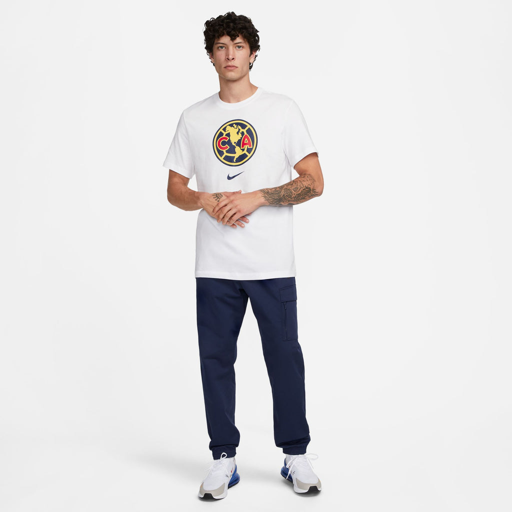 Nike Club America Crest Men's Nike T-Shirt - FD1038-100-NIKE by Nike | Available at Niky's Sports