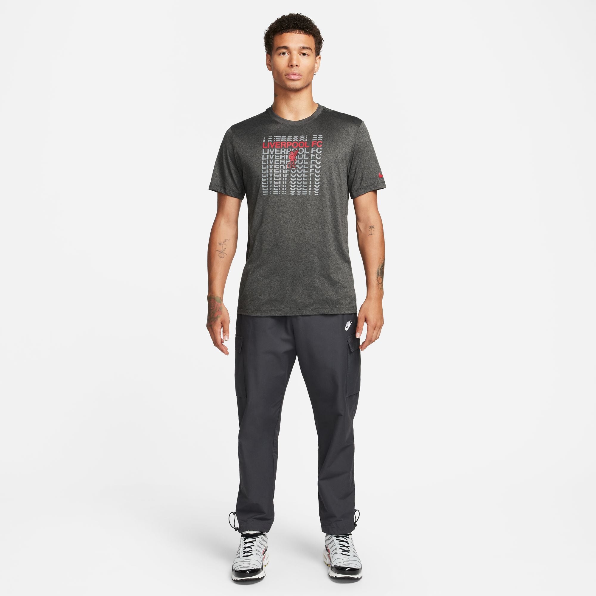 Nike Liverpool FC プラクティス Tシャツ NIKE Nike Liverpool FC Men's Soccer T-Shirt