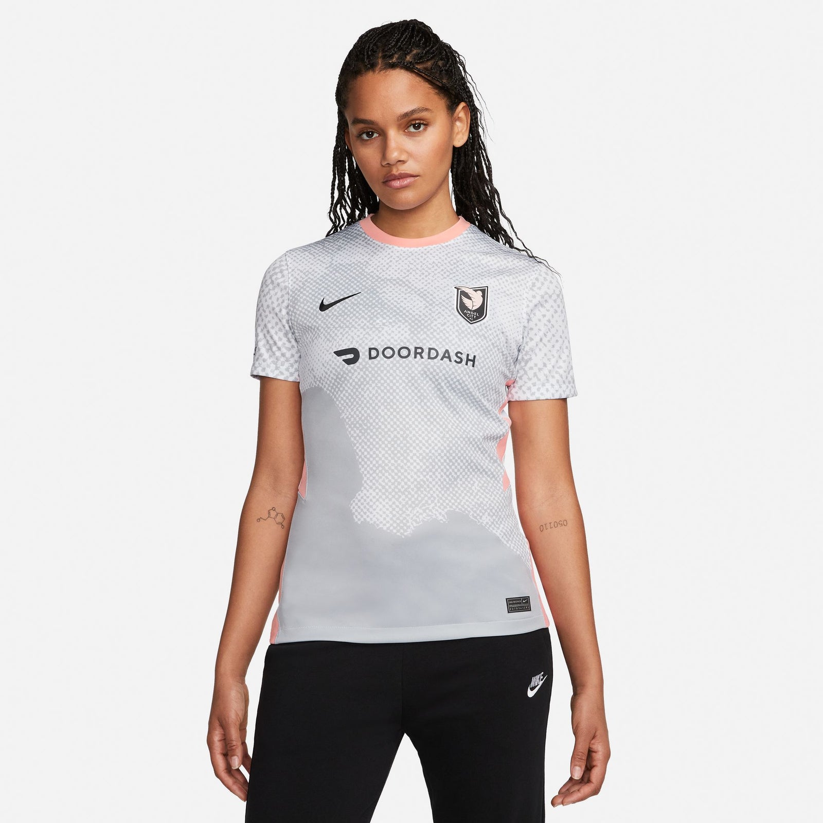 Nike Angel City FC 2023 Stadium Away Women's Nike Dri-FIT Soccer Jersey - FD1219-101-NIKE by Nike | Available at Niky's Sports