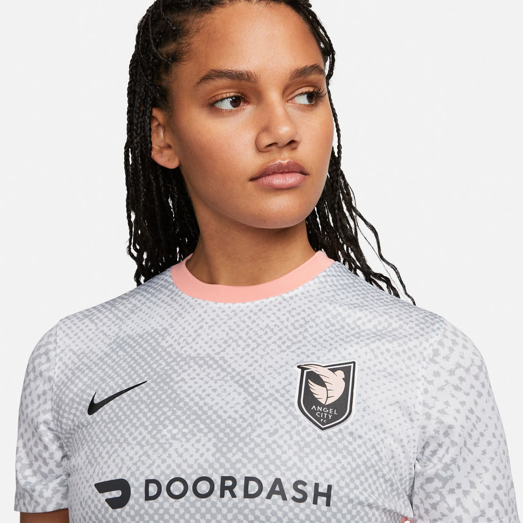 Nike Angel City FC 2023 Stadium Away Women's Nike Dri-FIT Soccer Jersey - FD1219-101-NIKE by Nike | Available at Niky's Sports