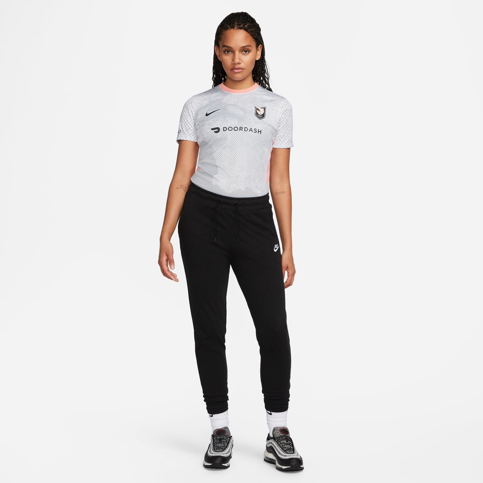 Nike Angel City FC 2023 Stadium Away Women's Nike Dri-FIT Soccer Jersey - FD1219-101-NIKE by Nike | Available at Niky's Sports