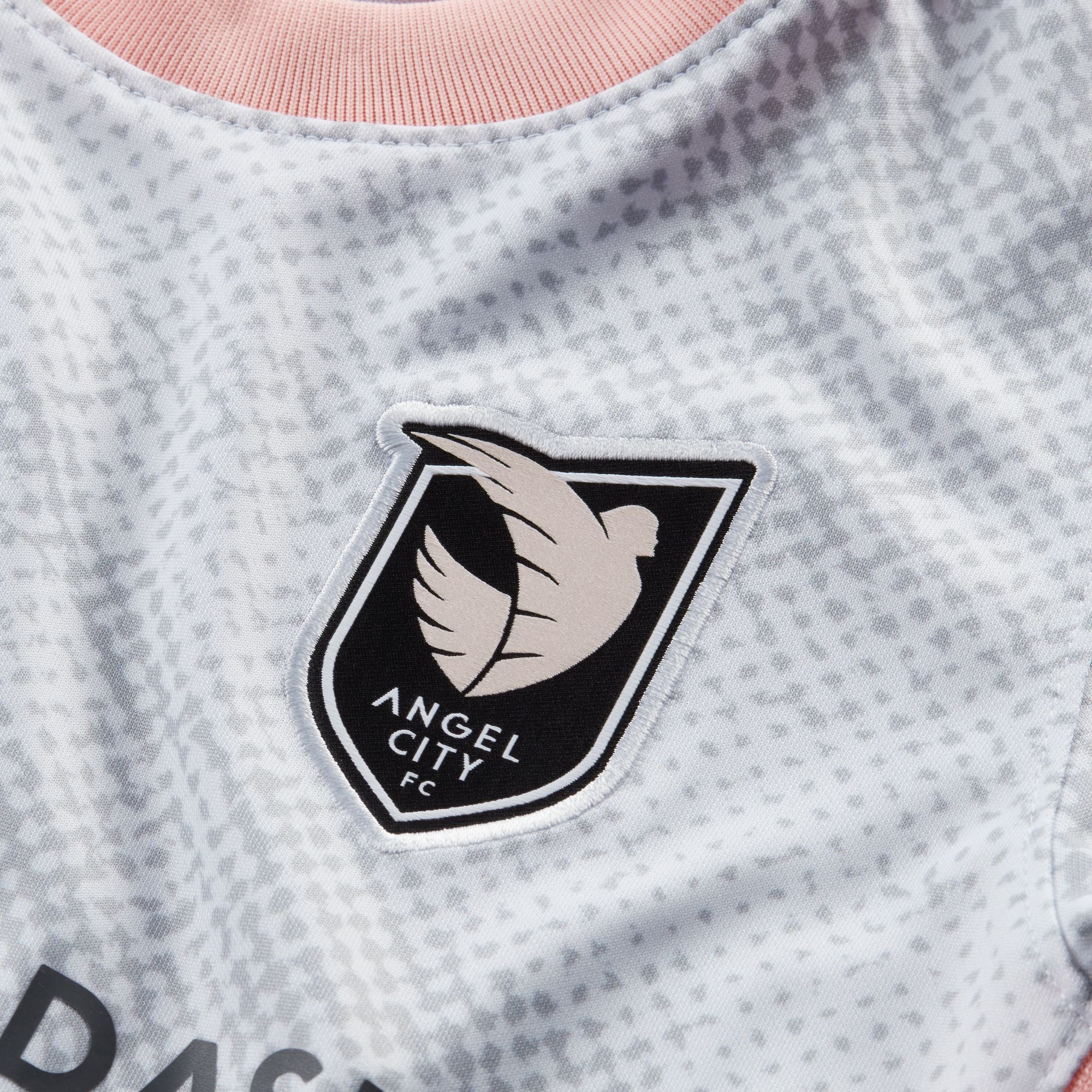 Nike Angel City FC 2023 Stadium Away Big Kids' Dri-FIT Soccer Jersey - FD1225-101-NIKE by Nike | Available at Niky's Sports