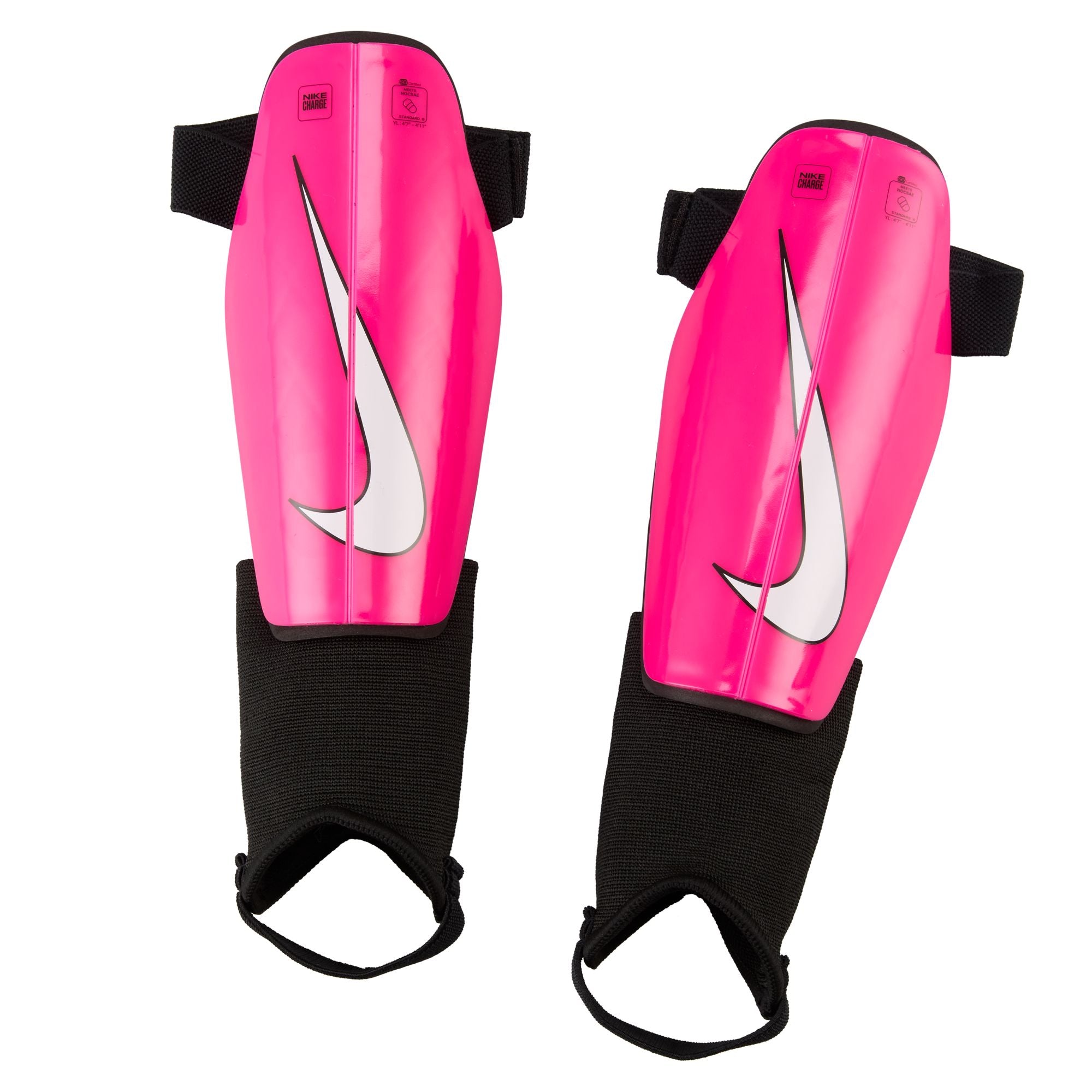 Nike Charge Kids' Soccer Shin Guards - FD1408-629-NIKE by Nike | Available at Niky's Sports