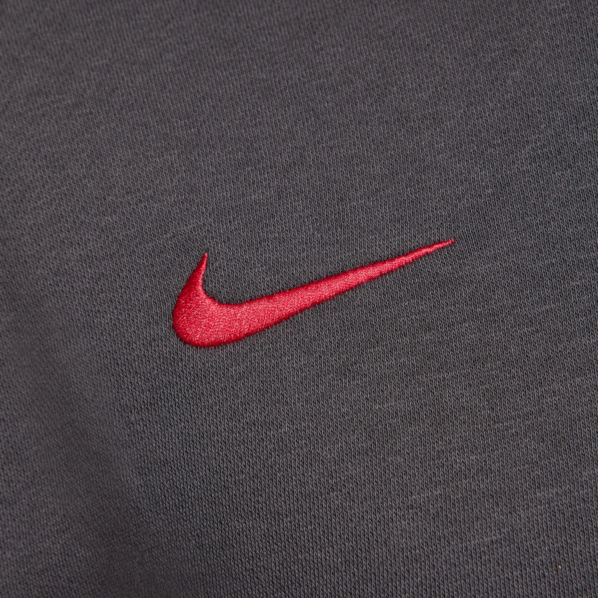 Nike Liverpool FC Club Fleece Men's Soccer Graphic Pullover Hoodie - FD7171-061-NIKE by Nike | Available at Niky's Sports
