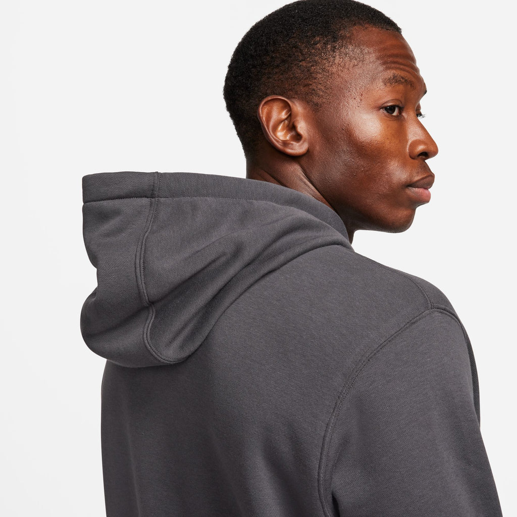 Nike Liverpool FC Club Fleece Men's Soccer Graphic Pullover Hoodie - FD7171-061-NIKE by Nike | Available at Niky's Sports