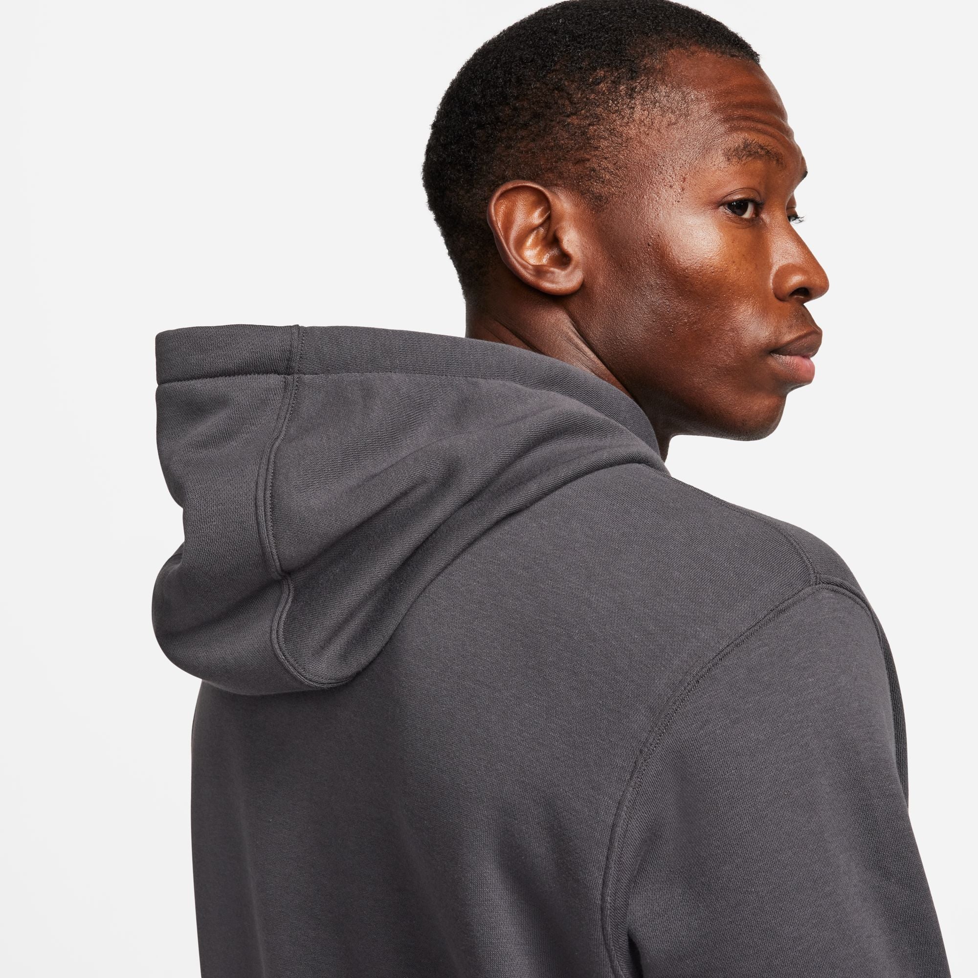 Nike Liverpool FC Club Fleece Men's Soccer Graphic Pullover Hoodie - FD7171-061-NIKE by Nike | Available at Niky's Sports