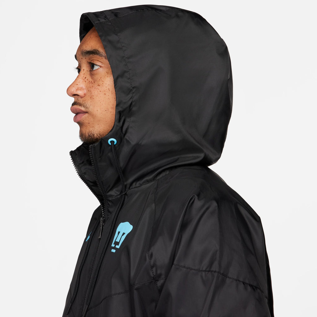 Nike Pumas UNAM Sport Essentials Windrunner Third Men's Soccer Hooded Woven Jacket - FD9128-010-NIKE by Nike | Available at Niky's Sports