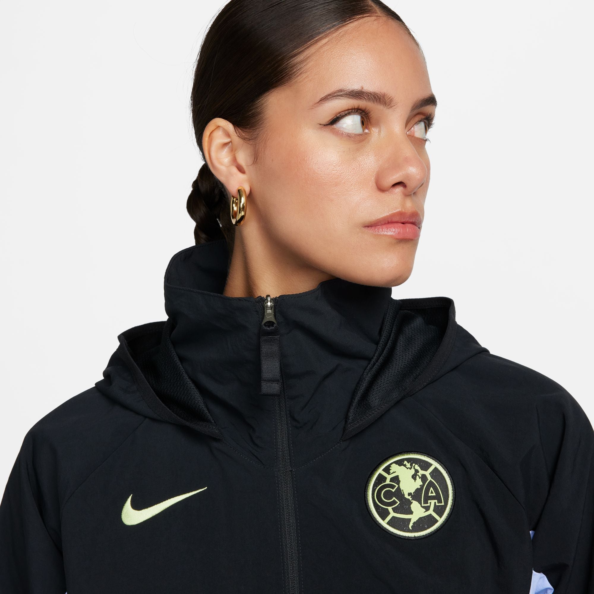 Nike Club America AWF Third Women's Soccer Jacket - FD9305-010-NIKE by Nike | Available at Niky's Sports