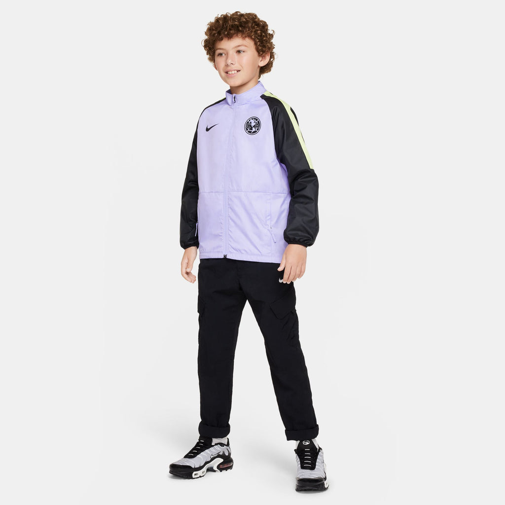 Nike Club America Academy AWF Third Big Kids' Soccer Full-Zip Repel Jacket
