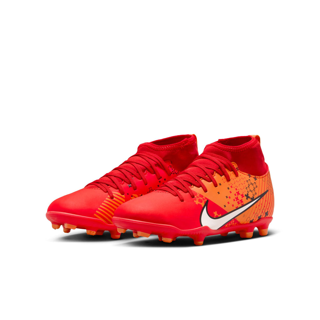 NIKE JR. MERCURIAL SUPERFLY 9 CLUB MERCURIAL DREAM SPEED FG/MG LITTLE/BIG KIDS' MULTI-GROUND SOCCER CLEATS - FJ0351-600-NIKE by Nike | Available at Niky's Sports